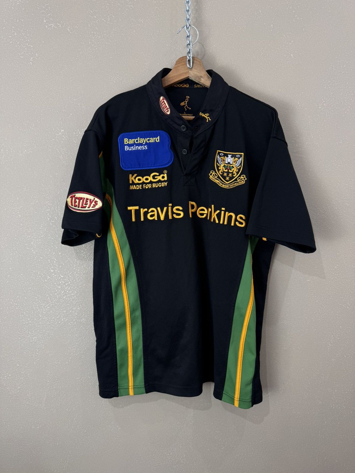 Koogol Northampton Saints Pro Home Shirt Rugby Jersey
