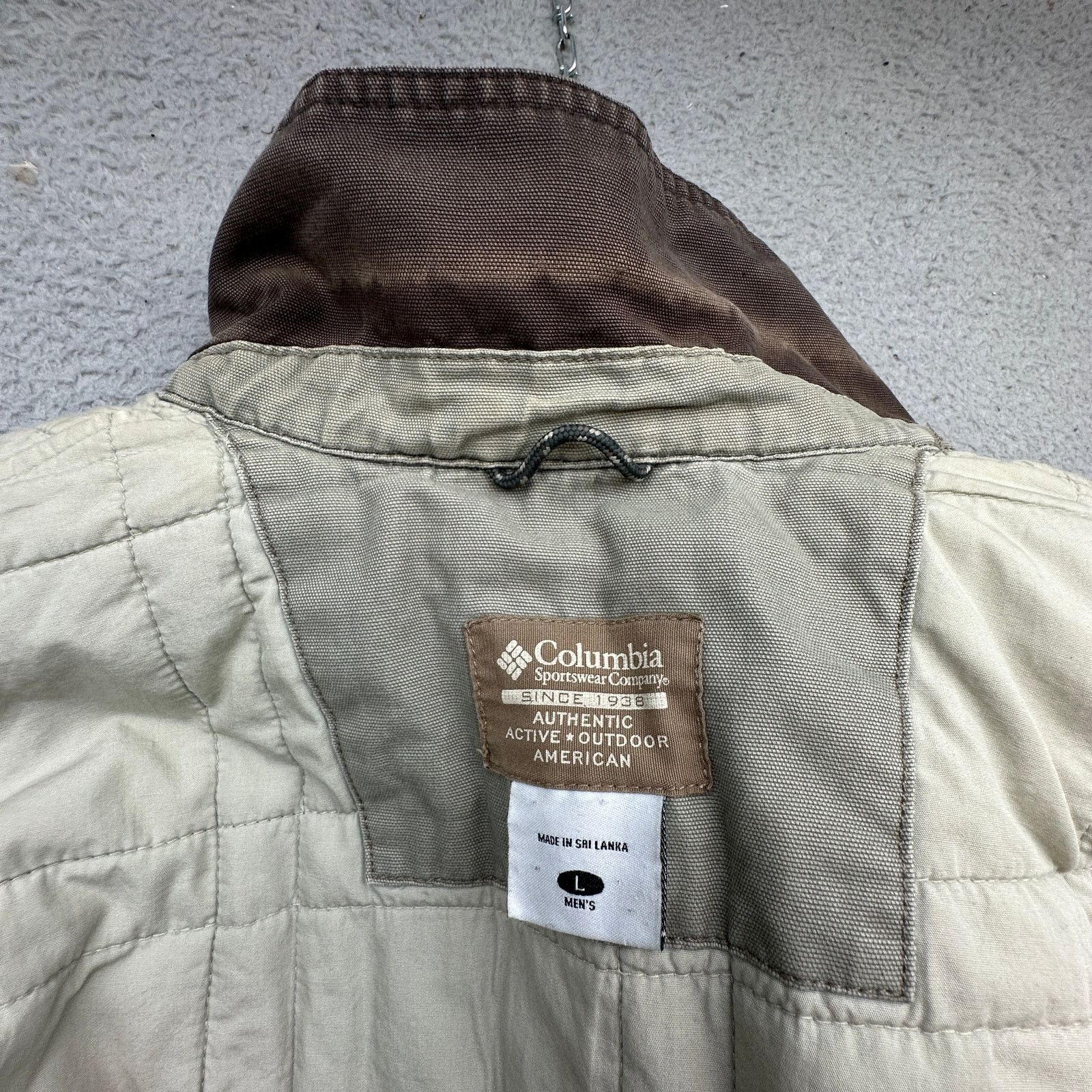 Columbia VTG Columbia Insulated Quilt Lined Jacket Men Large Bomber Size US L / EU 52-54 / 3 - 3 Thumbnail