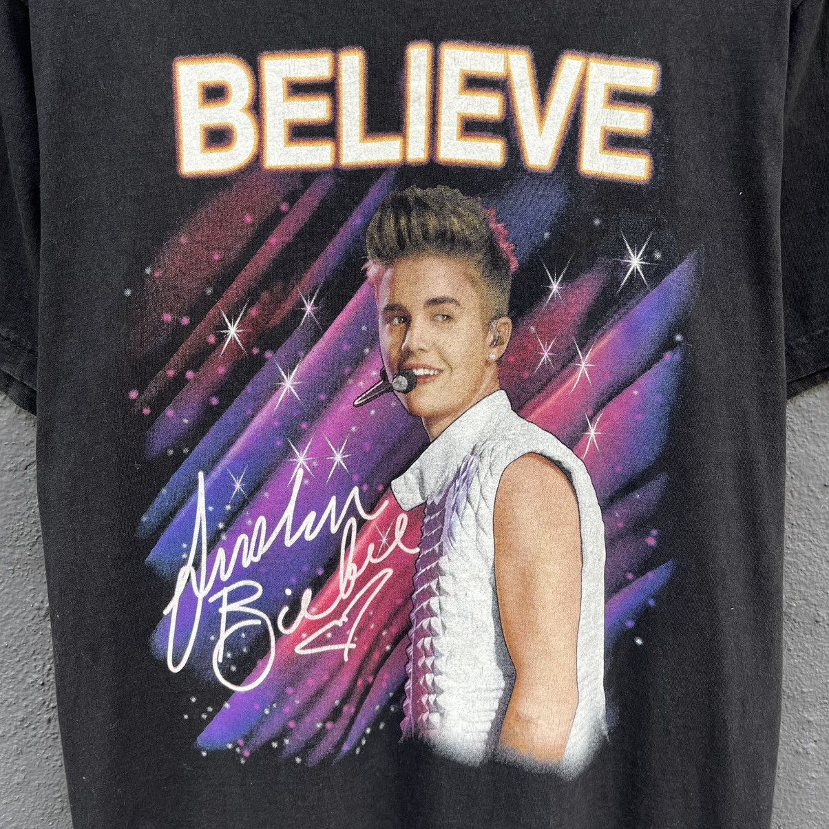 Band Tees Thrashed Faded Justin Bieber ERD GRUNGE Band Tee Size US M / EU 48-50 / 2 - 2 Thumbnail