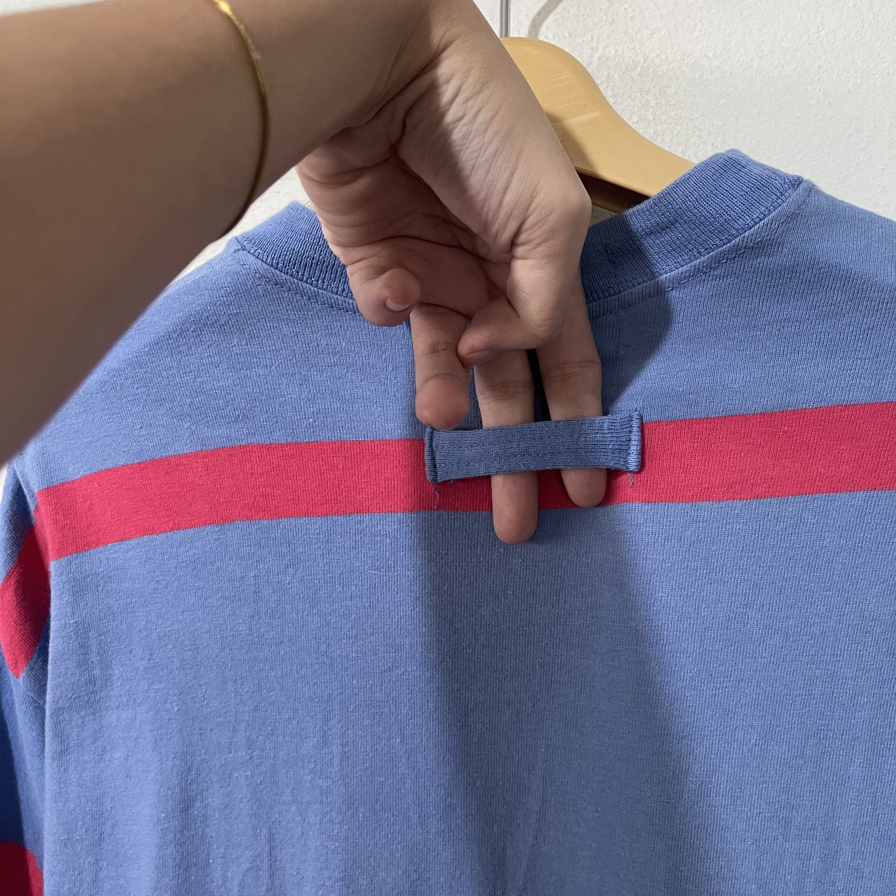 Vintage Vintage 90s Striped Shirt Size US S / EU 44-46 / 1 - 5 Thumbnail