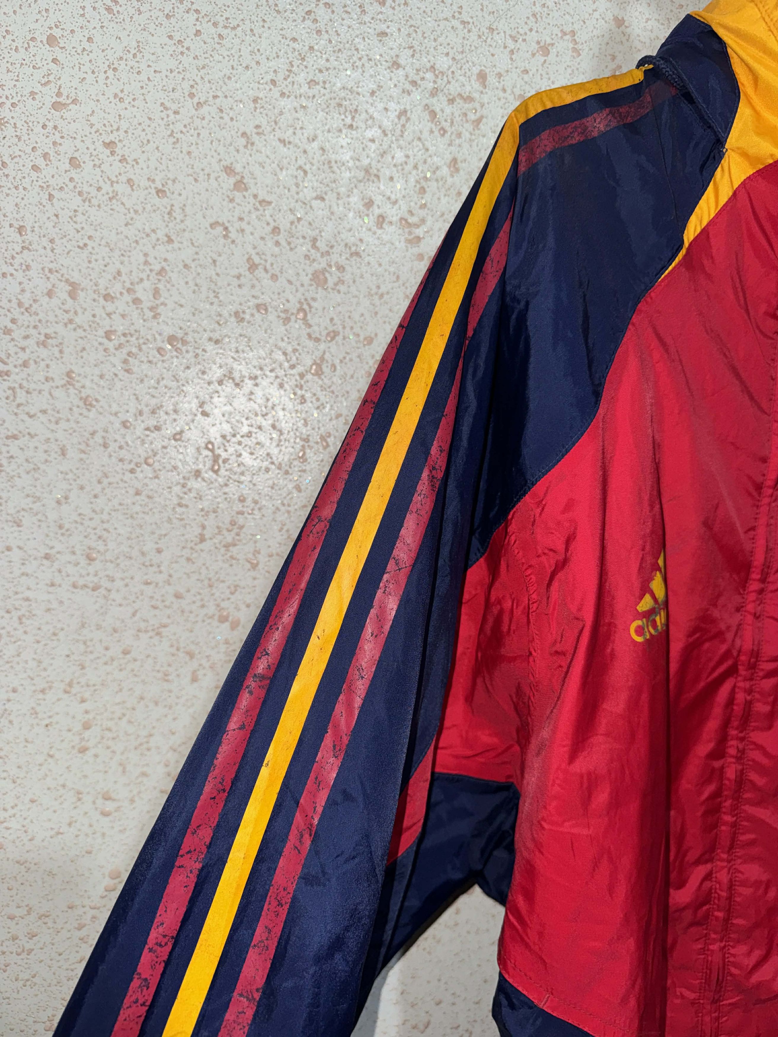Adidas Spain 2004/06 Player Issue Vintage Adidas Jacket Size US XL / EU 56 / 4 - 6 Thumbnail