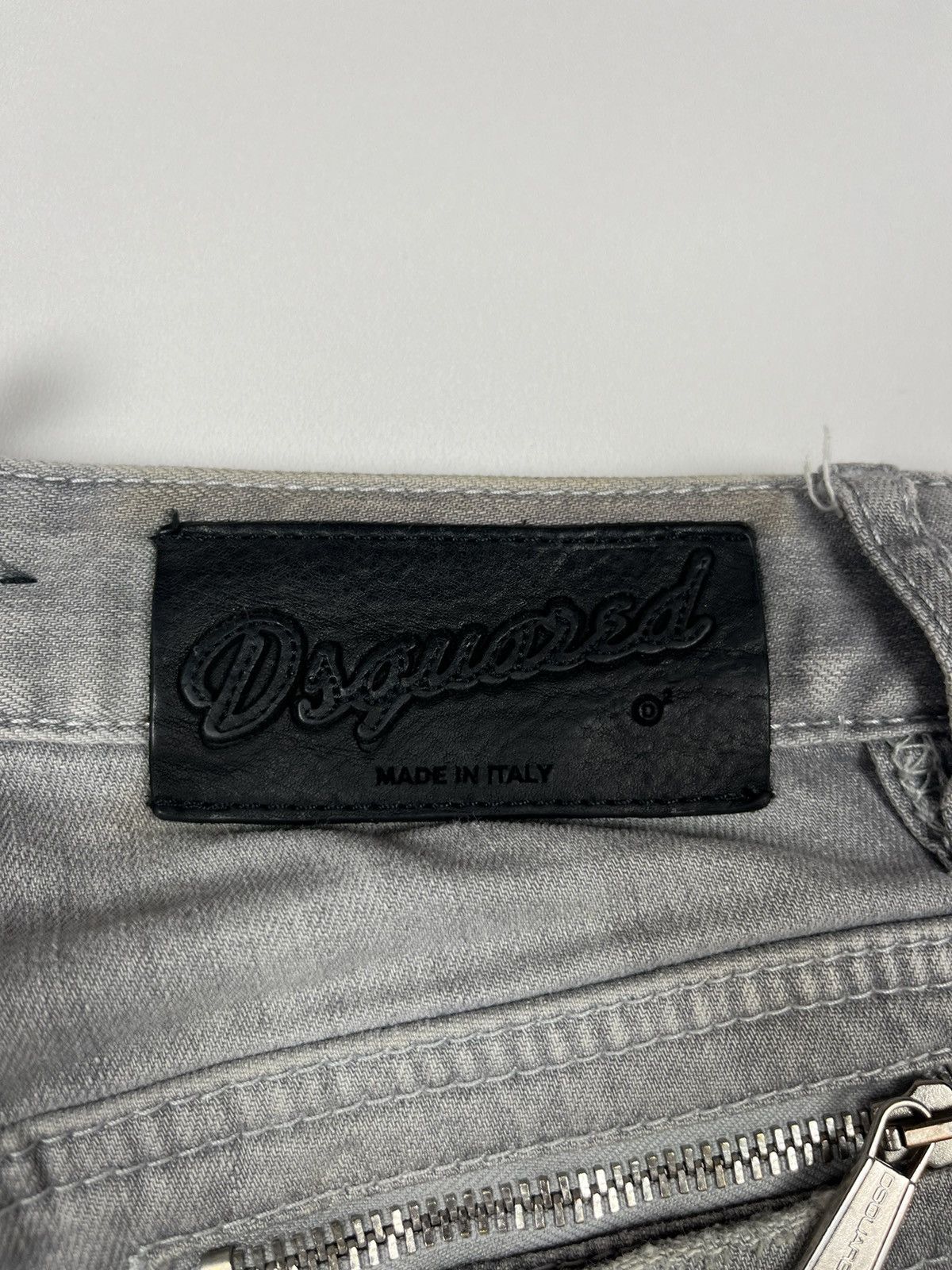 Dsquared2 Rare Dsquared2 Distressed Denim Pants Grey Jeans SZ 42 Size 28" / US 6 / IT 42 - 12 Thumbnail