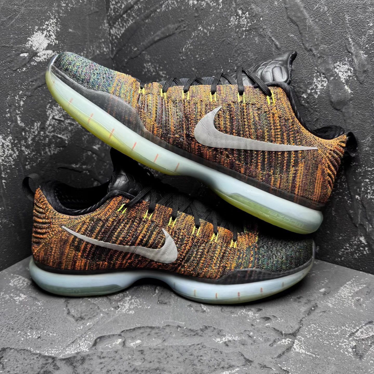 Nike Nike Kobe 10 HTM Initial Release Racing Orange & Green Q10 Size US 13 / EU 46 - 5 Thumbnail