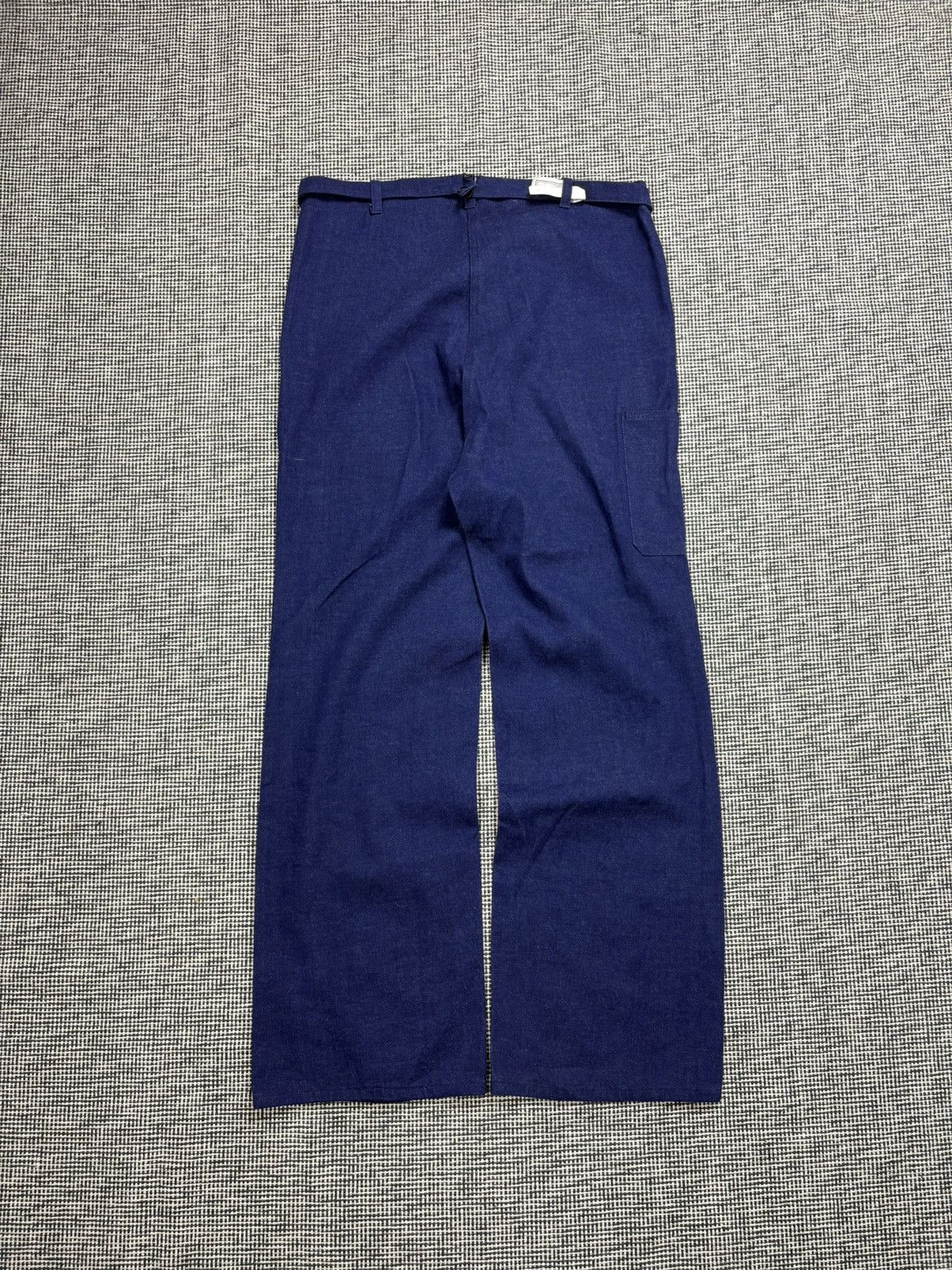 Vintage 70s dswt French chore work baggy pants utility rare Size US 34 / EU 50 - 1 Thumbnail