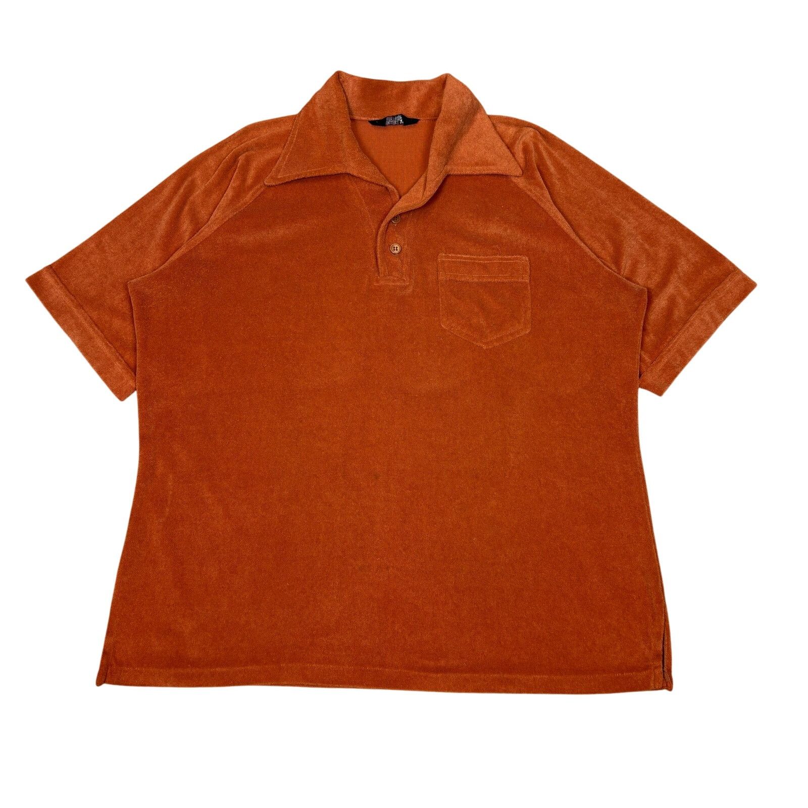 Vintage Vintage 70s JC Penney Terry Cloth Polo Shirt Men's XL Size US XL / EU 56 / 4 - 1 Thumbnail