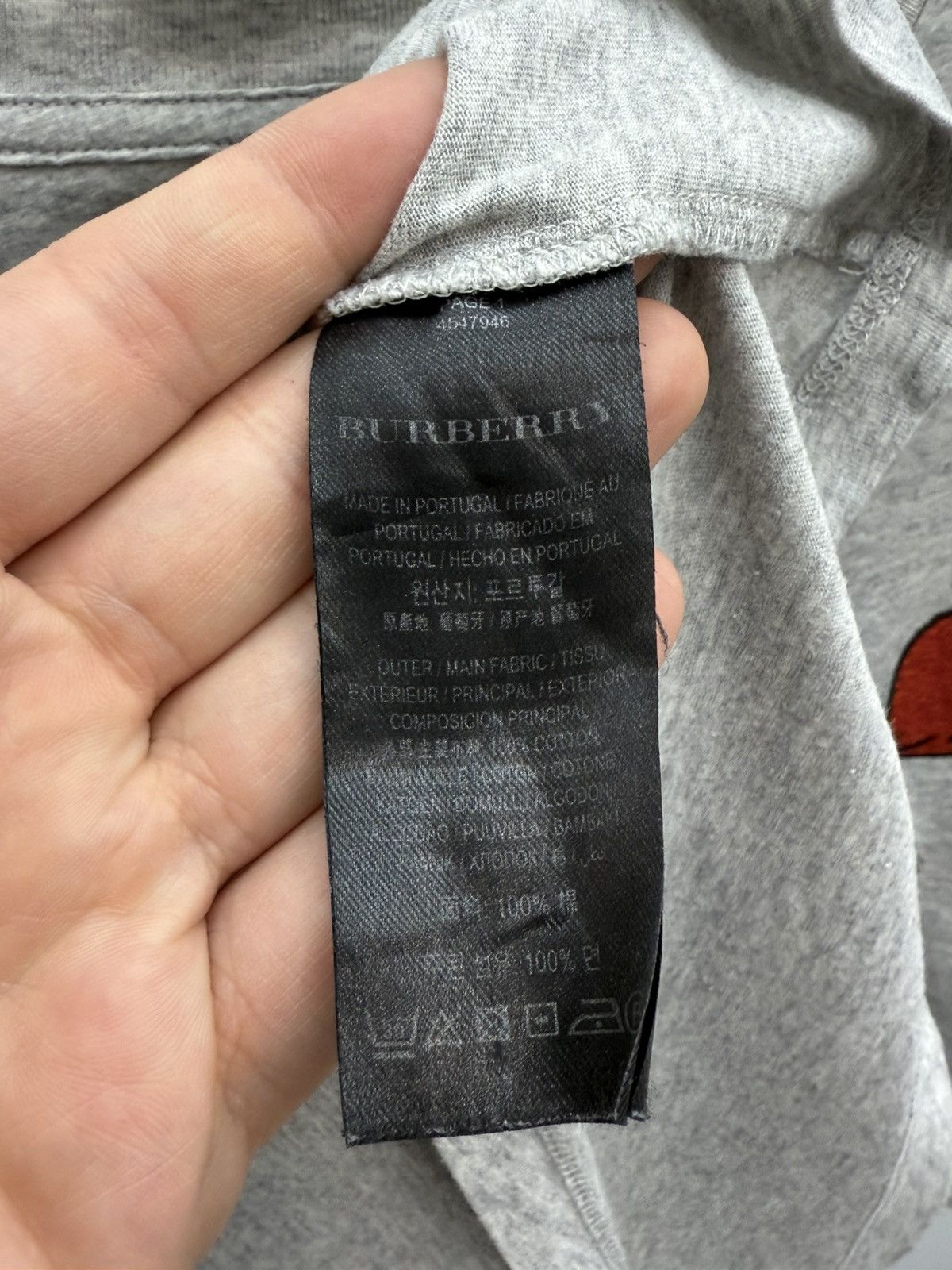 Burberry Burberry Bird Police Embroidered Cotton Tee T-shirt Size US XS / EU 42 / 0 - 6 Thumbnail