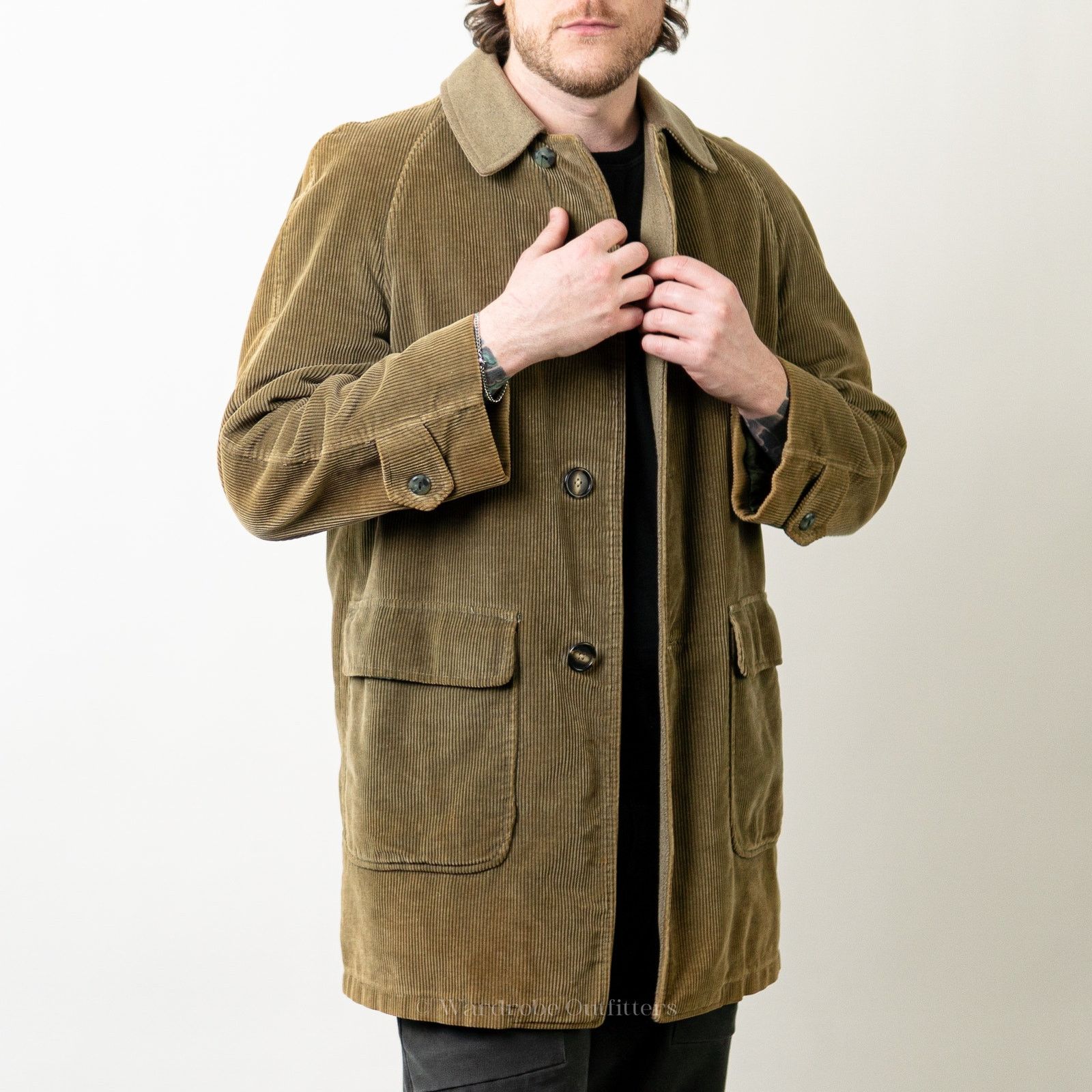 Vintage Vintage 1960's Cresco Corduroy Sherpa Lined Collared Coat Size US M / EU 48-50 / 2 - 7 Thumbnail
