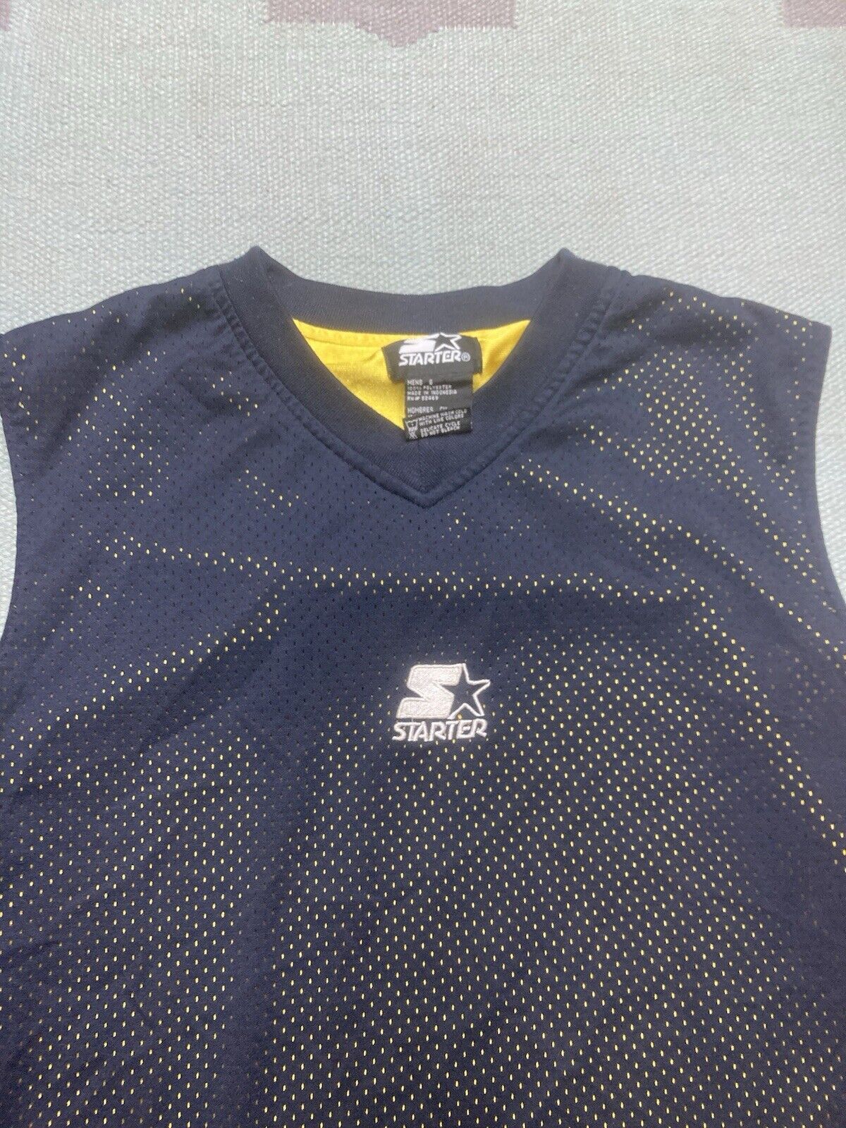 Starter × Vintage Starter Reversible Spellout Tank Top Jersey Y2K Basketball S Size US S / EU 44-46 / 1 - 2 Thumbnail