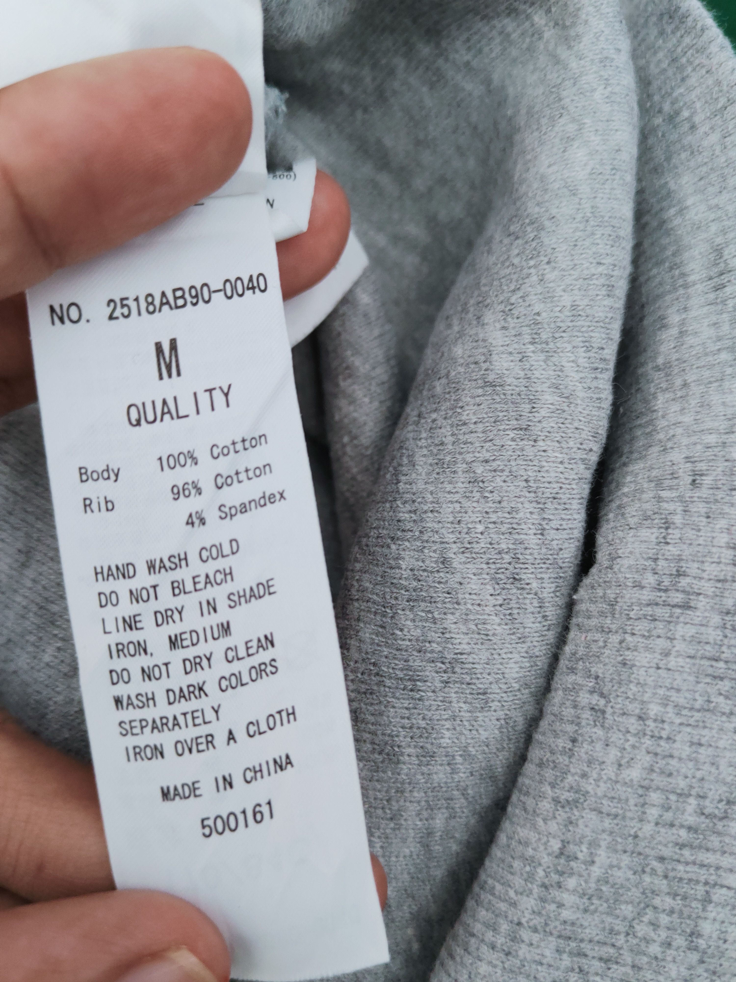 Japanese Brand × MOUSSY × Vintage Azul by Moussy Gray Sweatshirts #W418 Size M / US 6-8 / IT 42-44 - 13 Thumbnail