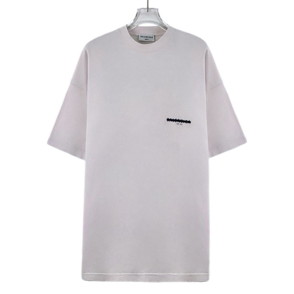 Balenciaga Balenciaga Logo Printed Short Sleeve T-Shirt K26WX Size US S / EU 44-46 / 1 - 1 Thumbnail