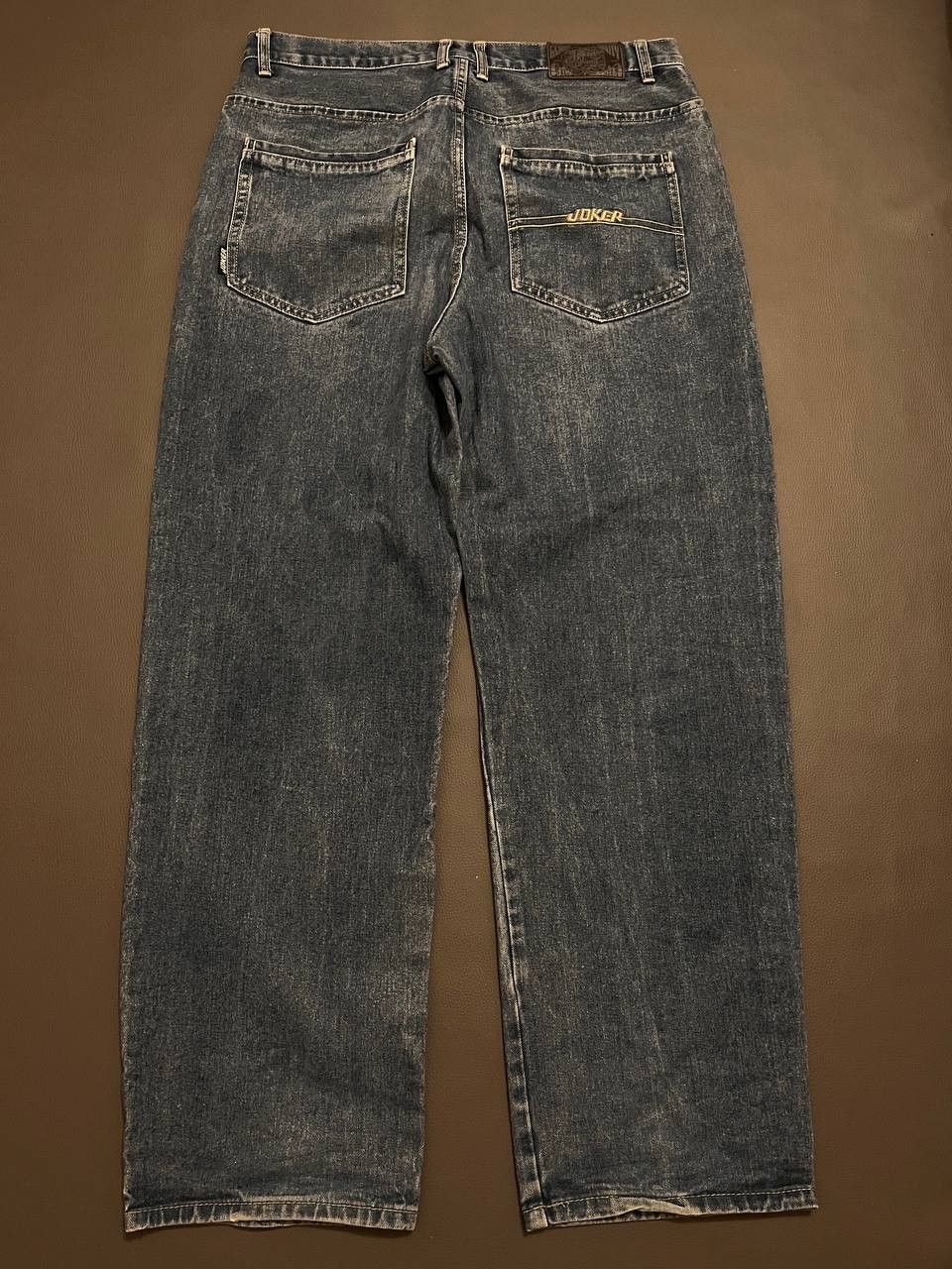 Japanese Brand Joker Brand Oriol Basic Baggy Jeans bleached Size US 36 / EU 52 - 2 Thumbnail