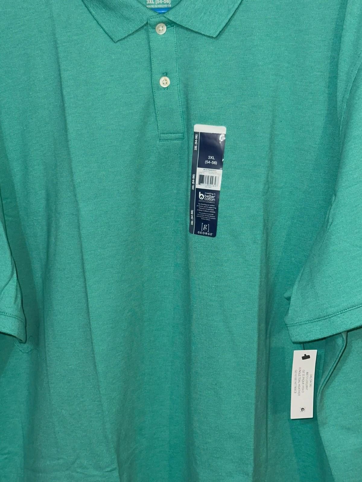 George Men’s Polo Set 3XL | Soft Cotton | NWT Size US XXL / EU 58 / 5 - 8 Thumbnail