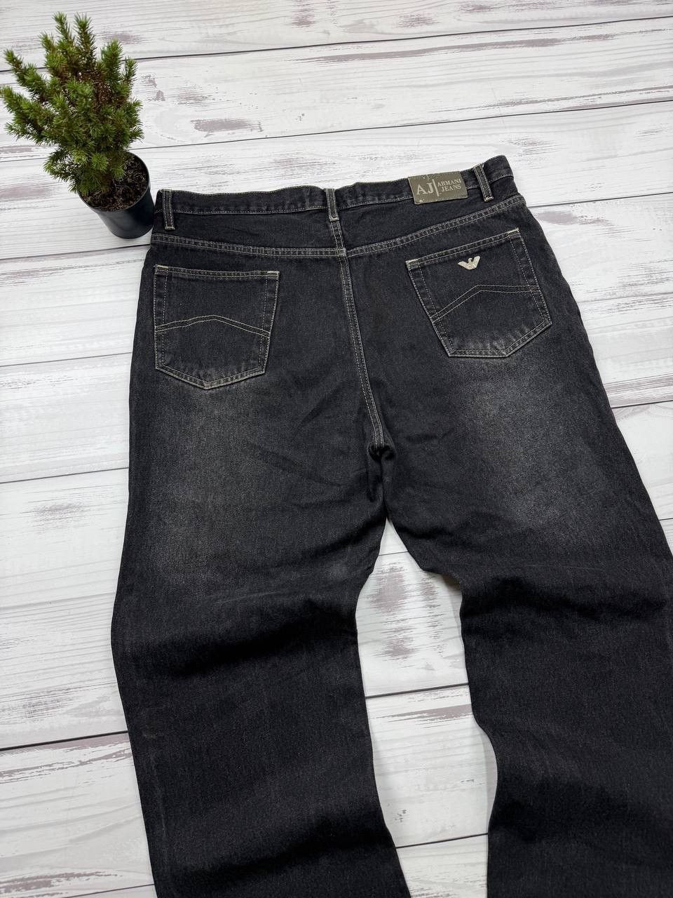Armani Armani Jeans Pants Black Size US 38 / EU 54 - 4 Thumbnail