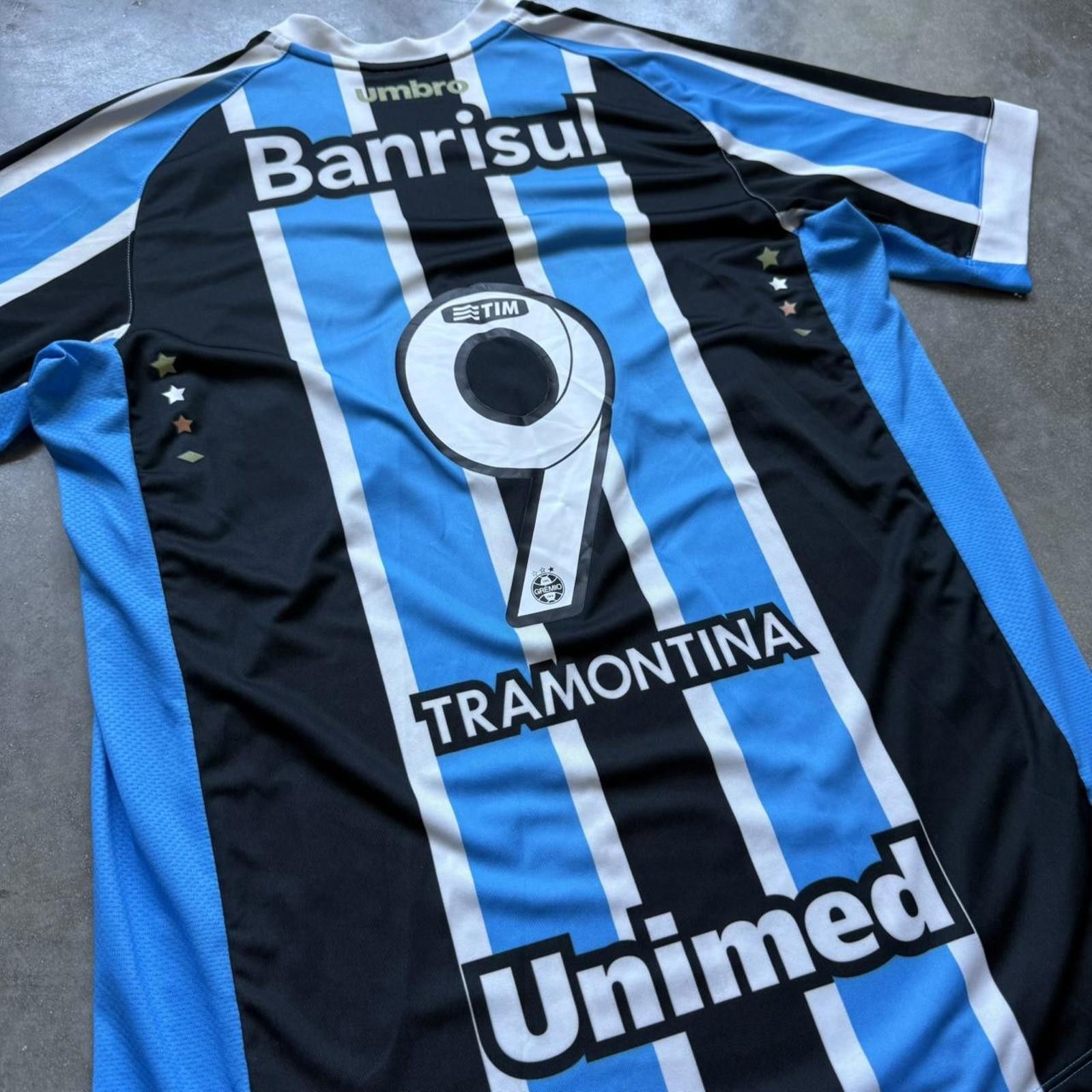 Umbro Umbro Gremino Porto Alégrense 2015 Soccer Futbol Jersey Size US XL / EU 56 / 4 - 4 Thumbnail