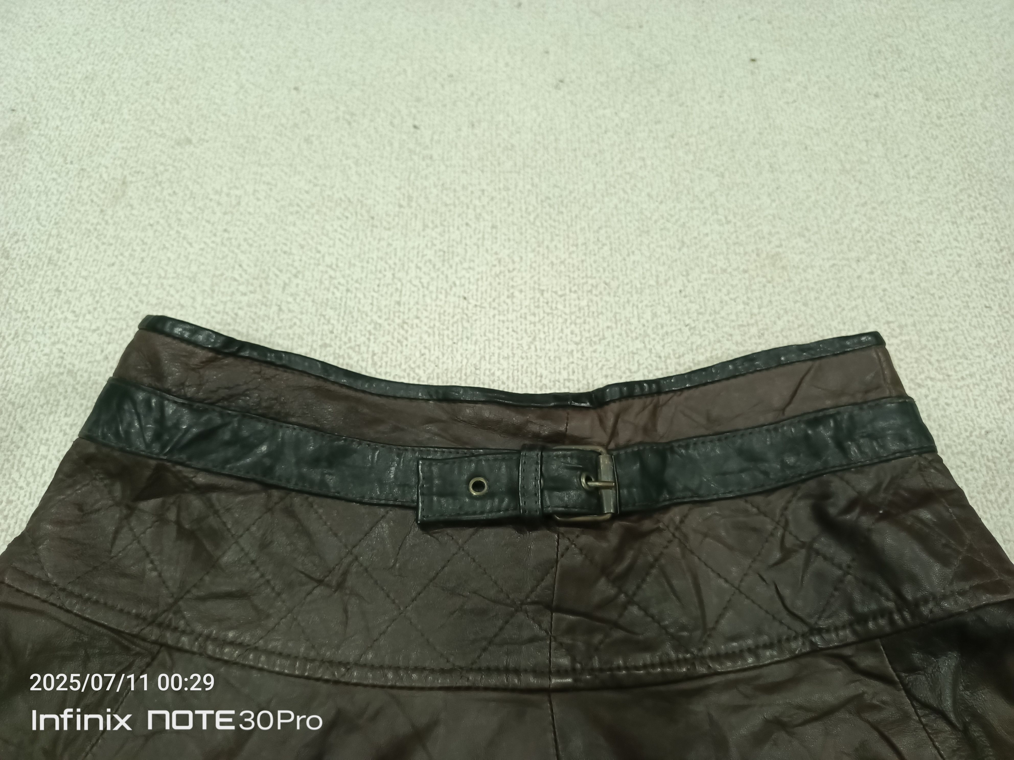 Roberto Cavalli Roberto Cavalli Leather mini skirt Size 27" / US 4 / IT 40 - 12 Thumbnail
