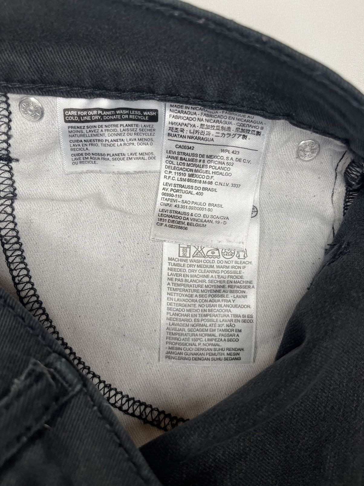 Levi's Black Levi’s Denim Size US 32 / EU 48 - 4 Thumbnail
