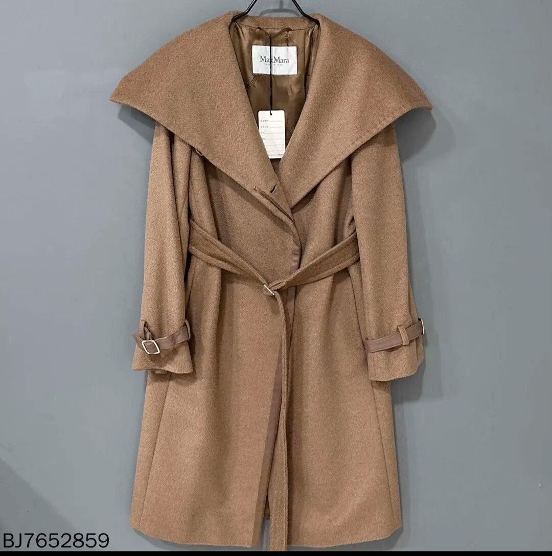 Max Mara MaxMara Shawl Collar Camel Hair Coat Size S / US 4 / IT 40 - 1 Thumbnail