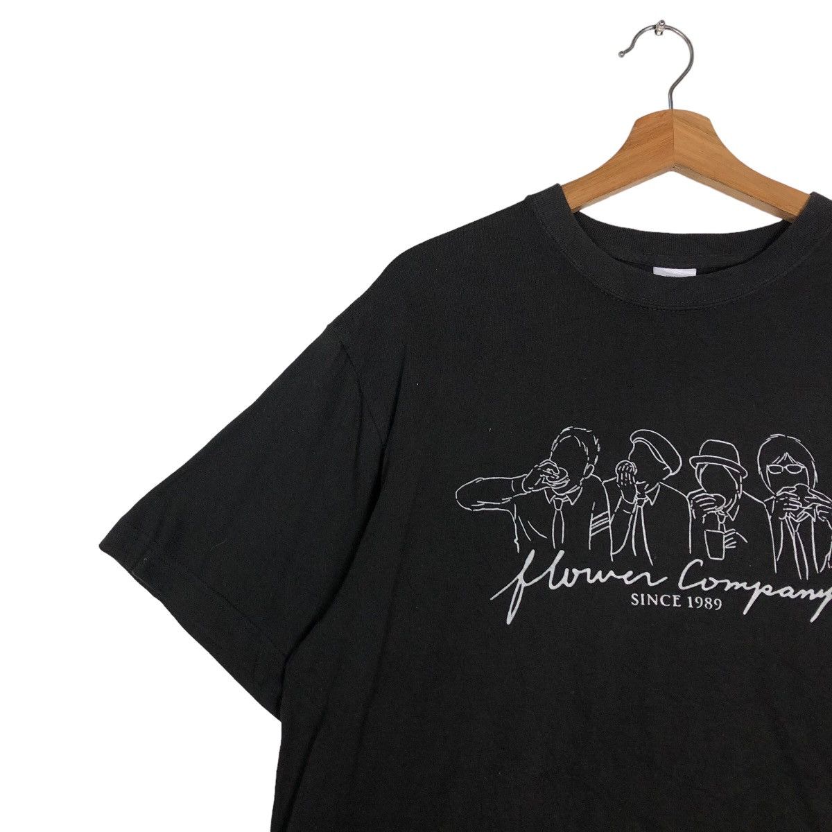 Band Tees 🔥Vtg Band Tees Big Logo Flower Company Since 1989 Size US L / EU 52-54 / 3 - 8 Thumbnail