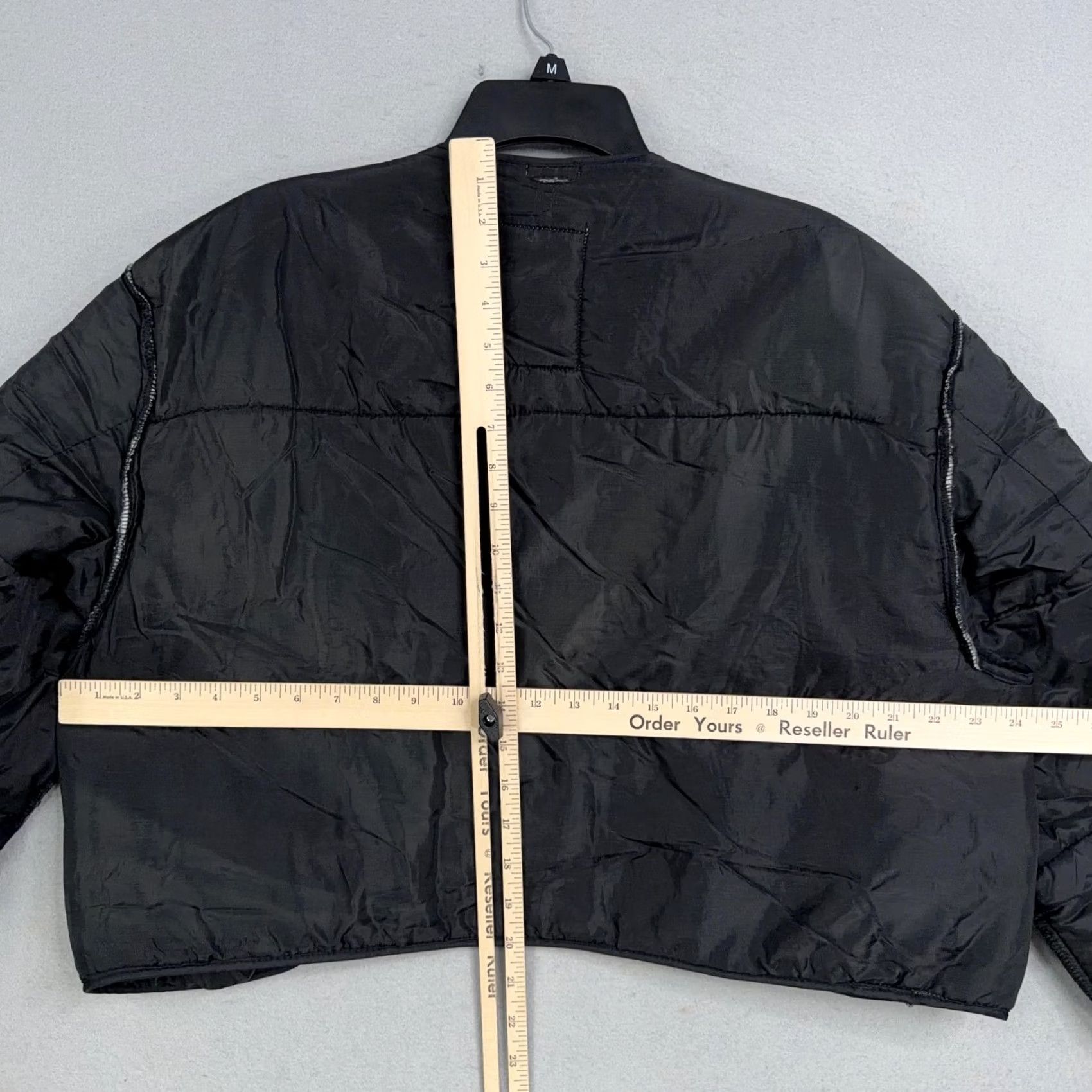 Vintage Liner Pilot Jacket M90 Mens Medium Black Quilted Nylon Padded Military Outdoor Workwear Jacket Size US M / EU 48-50 / 2 - 7 Thumbnail