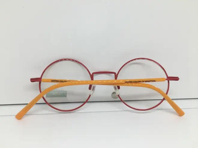 Benetton UNITED COLORS OF BENETTON PREPPY ROUND EYEGLASSES Size ONE SIZE - 6 Thumbnail