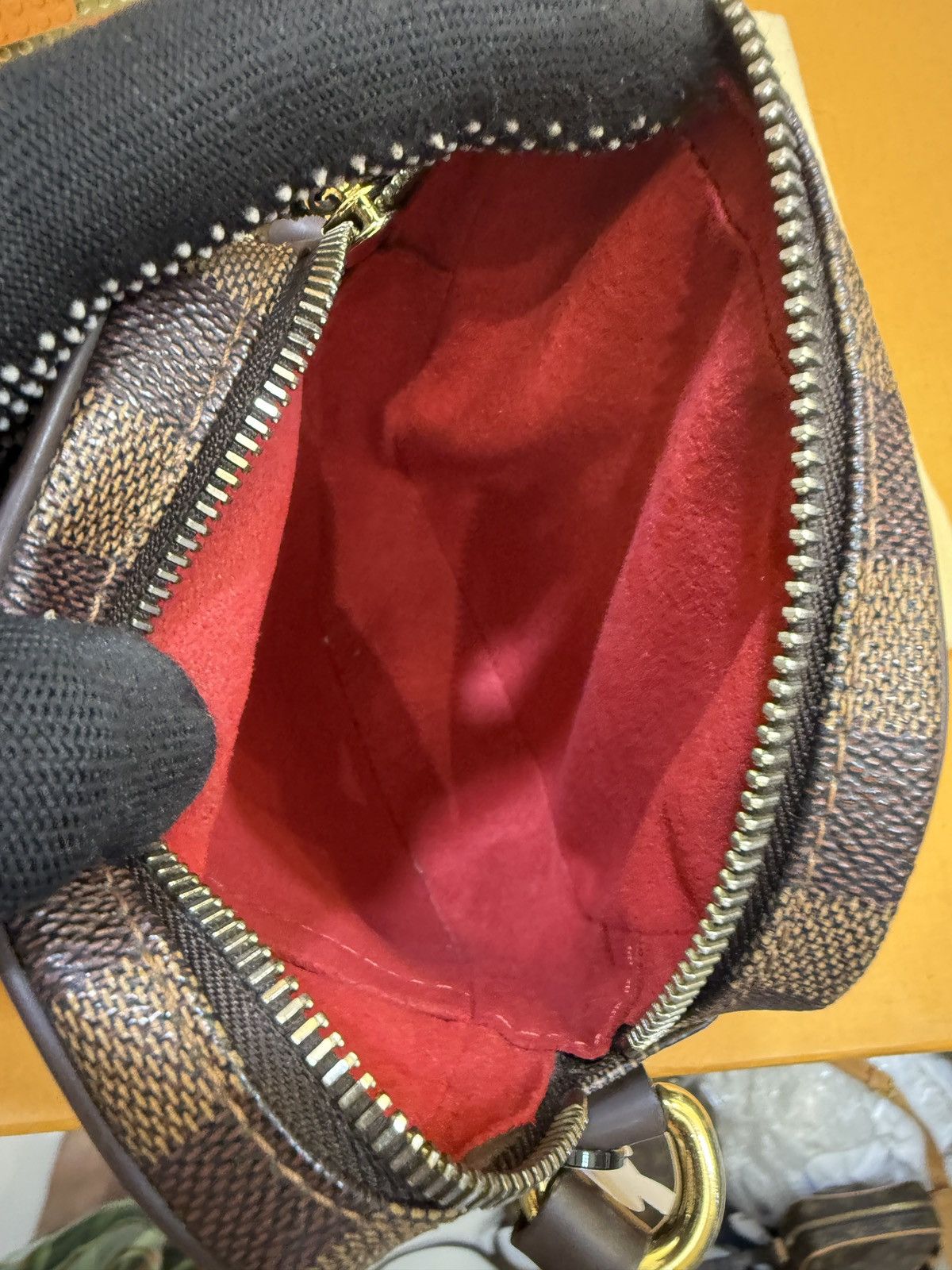 Louis Vuitton LOUIS VUITTON DAMİER EBENE RIFT -2142 Size ONE SIZE - 16 Thumbnail