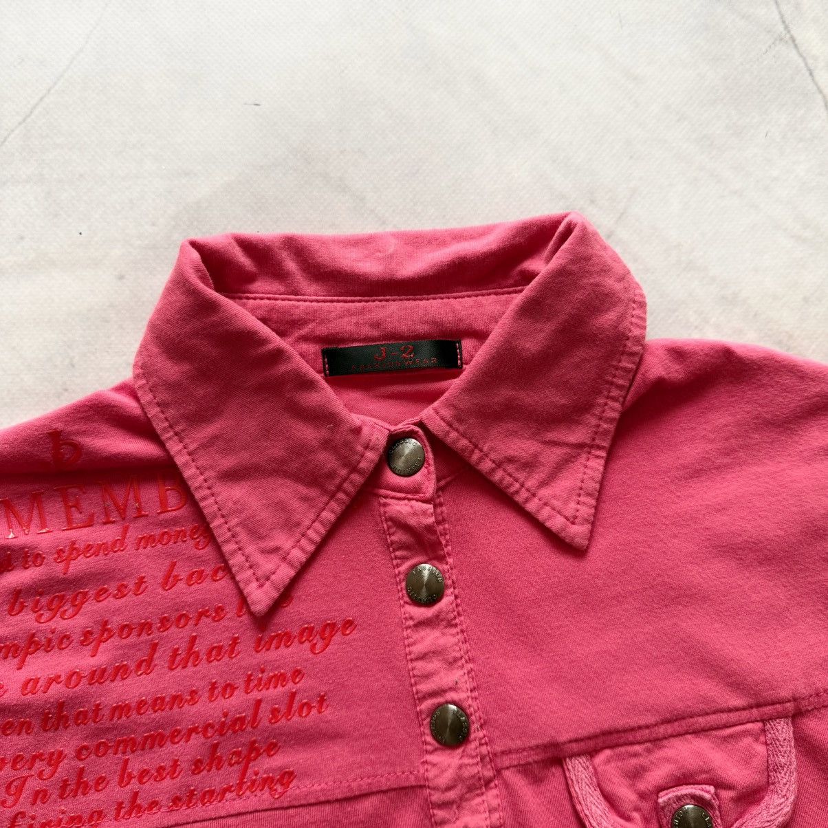 Hysteric Glamour Y2K Poem Cargo Polo T-Shirt Miss Sixty Hysteric Glamour Vibe Size S / US 4 / IT 40 - 5 Thumbnail