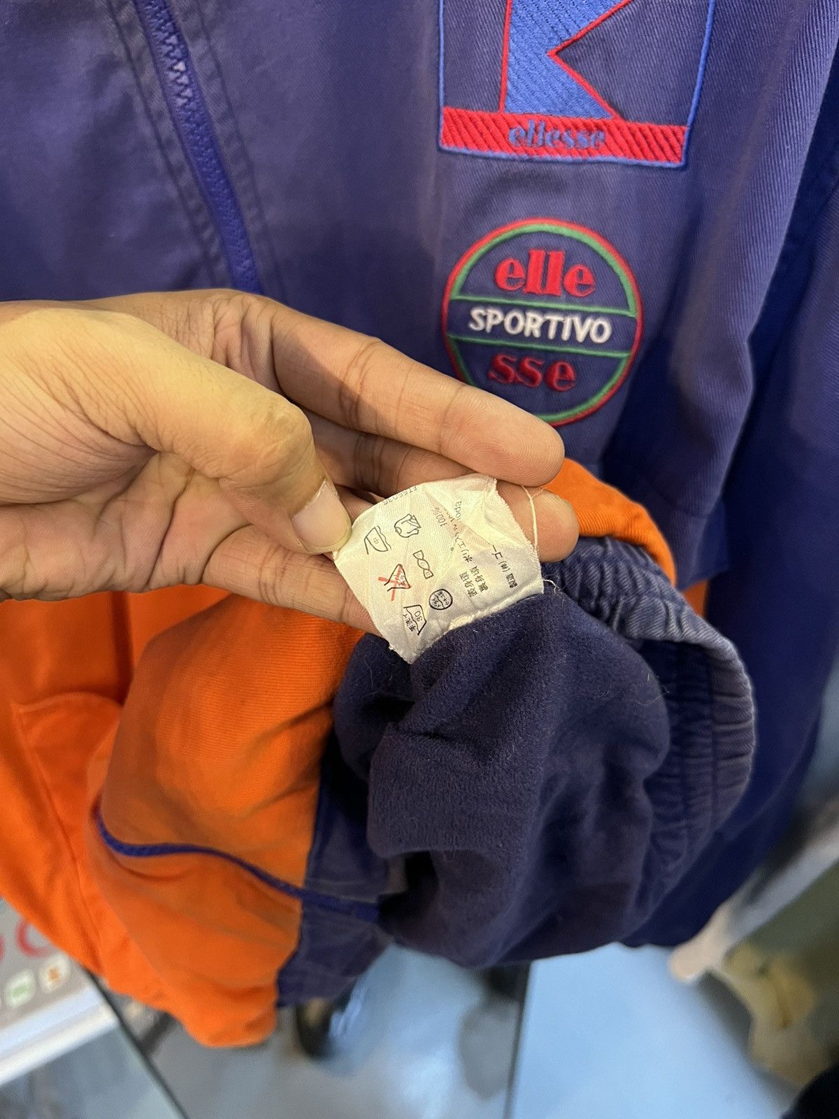 Ellesse × Vintage Ellese Prendi La Tua Forza Sportivo Jacket Size US M / EU 48-50 / 2 - 8 Thumbnail
