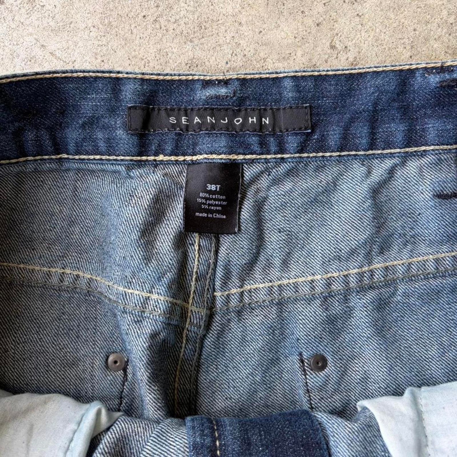 Sean John 2000s sean john super baggy jeans Size US 36 / EU 52 - 5 Thumbnail