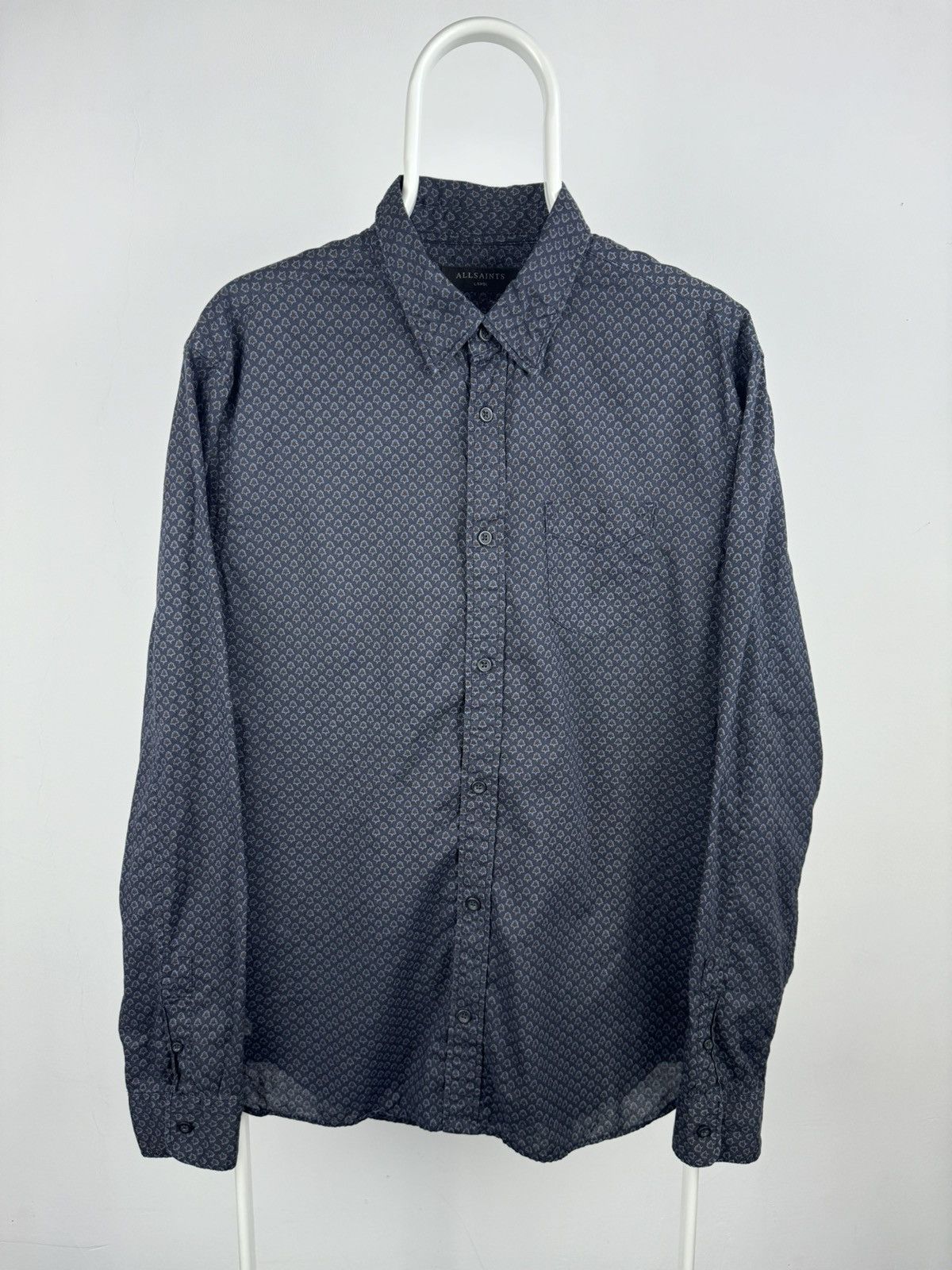 Allsaints All Saints Deaux LS Shirt Size US L / EU 52-54 / 3 - 1 Thumbnail