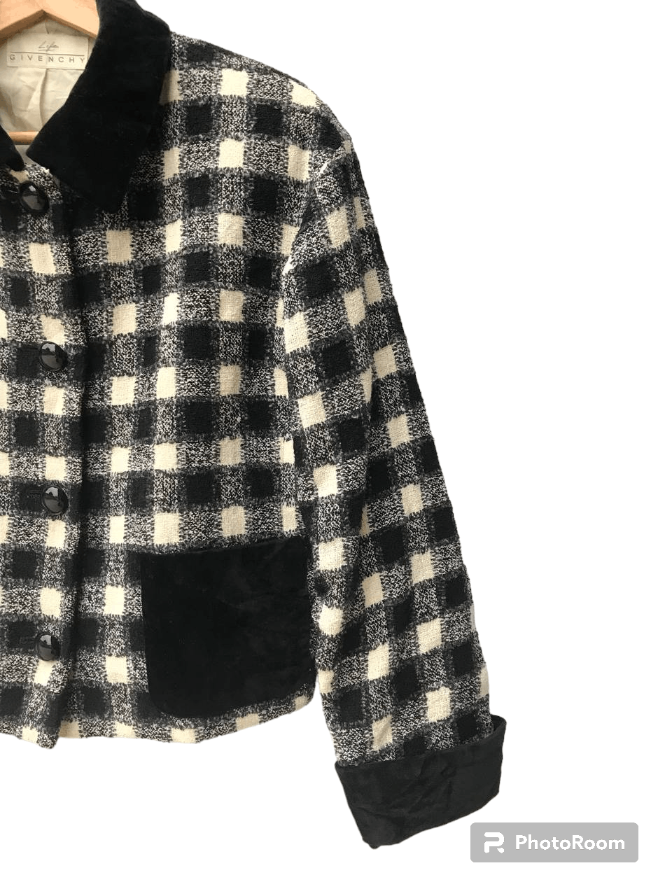 Givenchy × Vintage Vintage Givenchy Life Japan Padded Shoulder Jacket Size M / US 6-8 / IT 42-44 - 2 Thumbnail