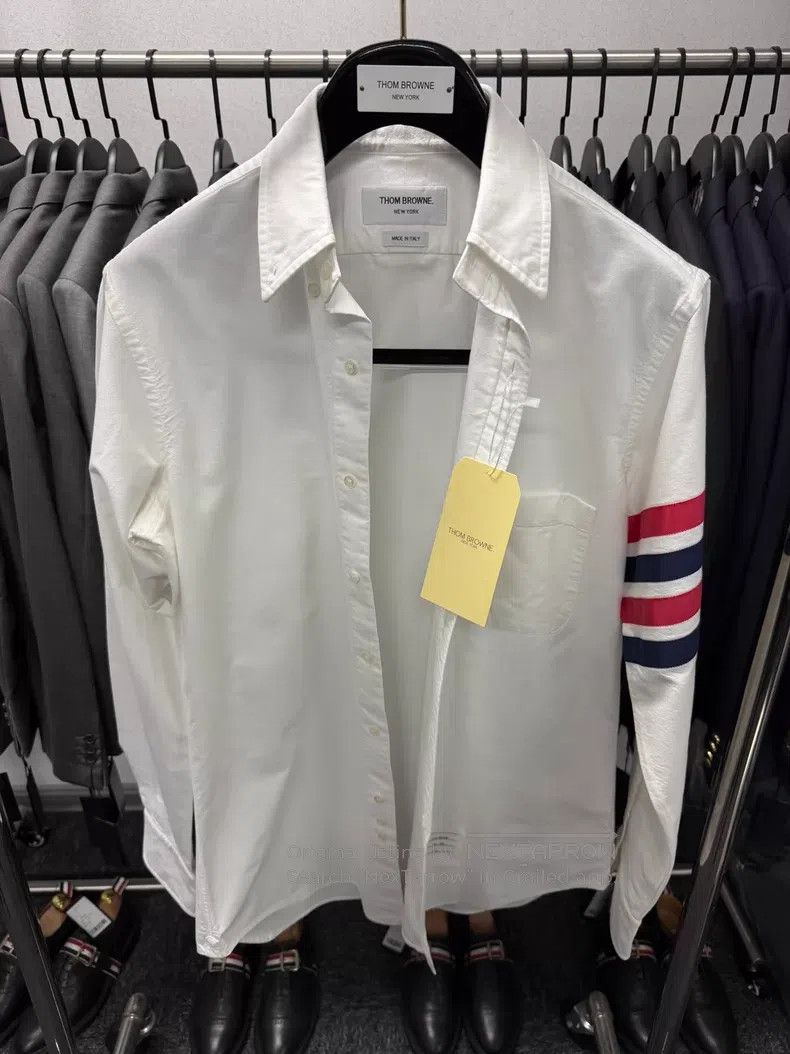 Thom Browne Thom Browne Shirt Size US L / EU 52-54 / 3 - 1 Thumbnail