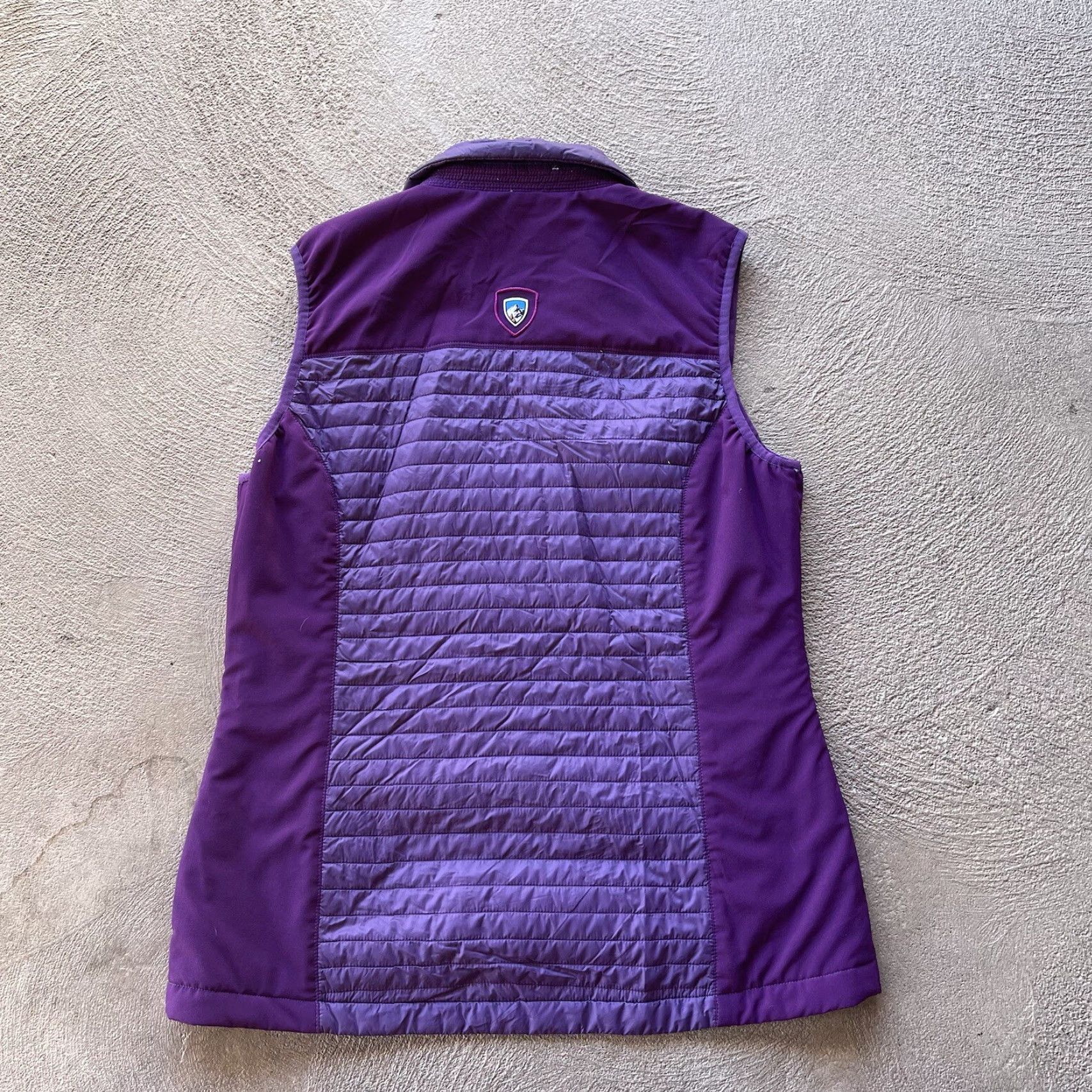 Vintage Kuhl Vest Medium Purple Projekt Puffer Zip Lightweight Hike Climb Womens Size M / US 6-8 / IT 42-44 - 3 Thumbnail