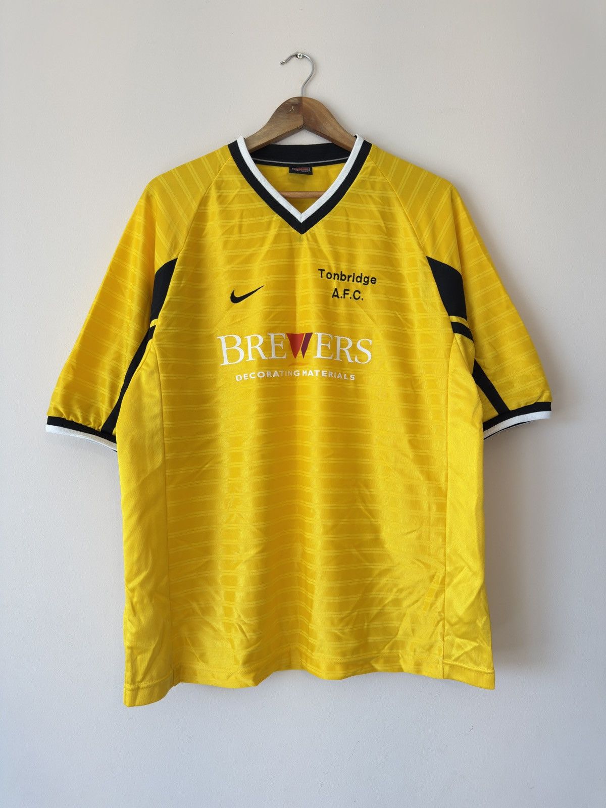 Nike Vintage Tondridge Angels AFC 00’s Away Soccer Jersey Shirt Size US L / EU 52-54 / 3 - 1 Thumbnail
