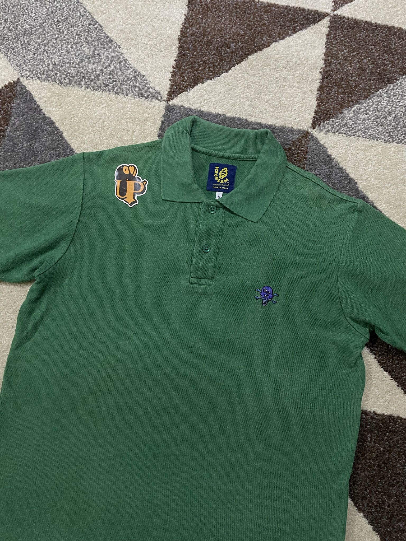 Billionaire Boys Club BBC/Ice Cream “Cones & Bones” Embroidered Polo Tee Size US M / EU 48-50 / 2 - 1 Thumbnail