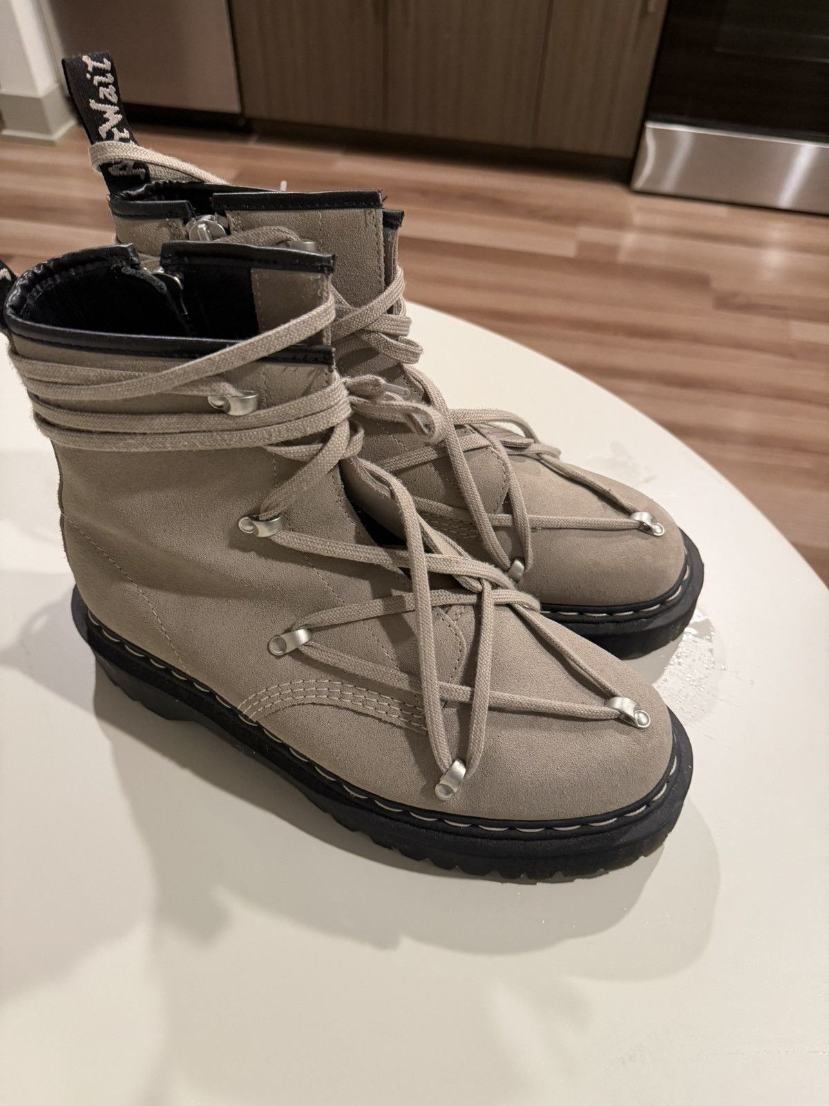 Rick Owens Rick Owens Suede Triangle Boots Size 43. | Grailed