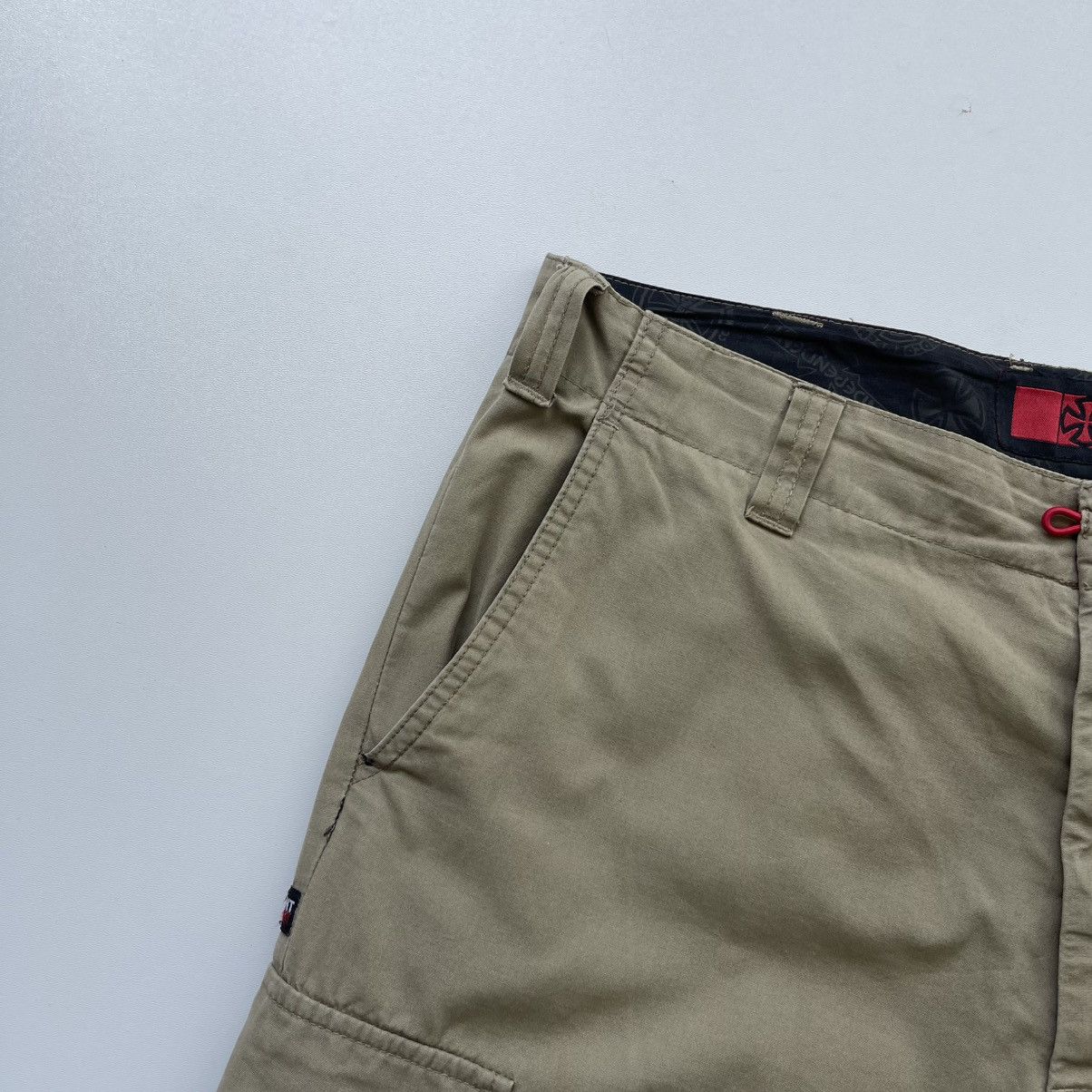 Independent Truck Co. Independent Track Company Vintage Cargo Pants Beige Y2K Size US 34 / EU 50 - 4 Thumbnail