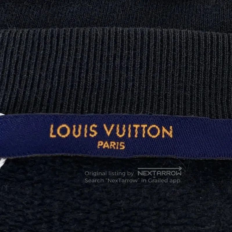 Louis Vuitton Louis Vuitton Men's Black Knit Sweater XXL . Size US XXL / EU 58 / 5 - 6 Thumbnail