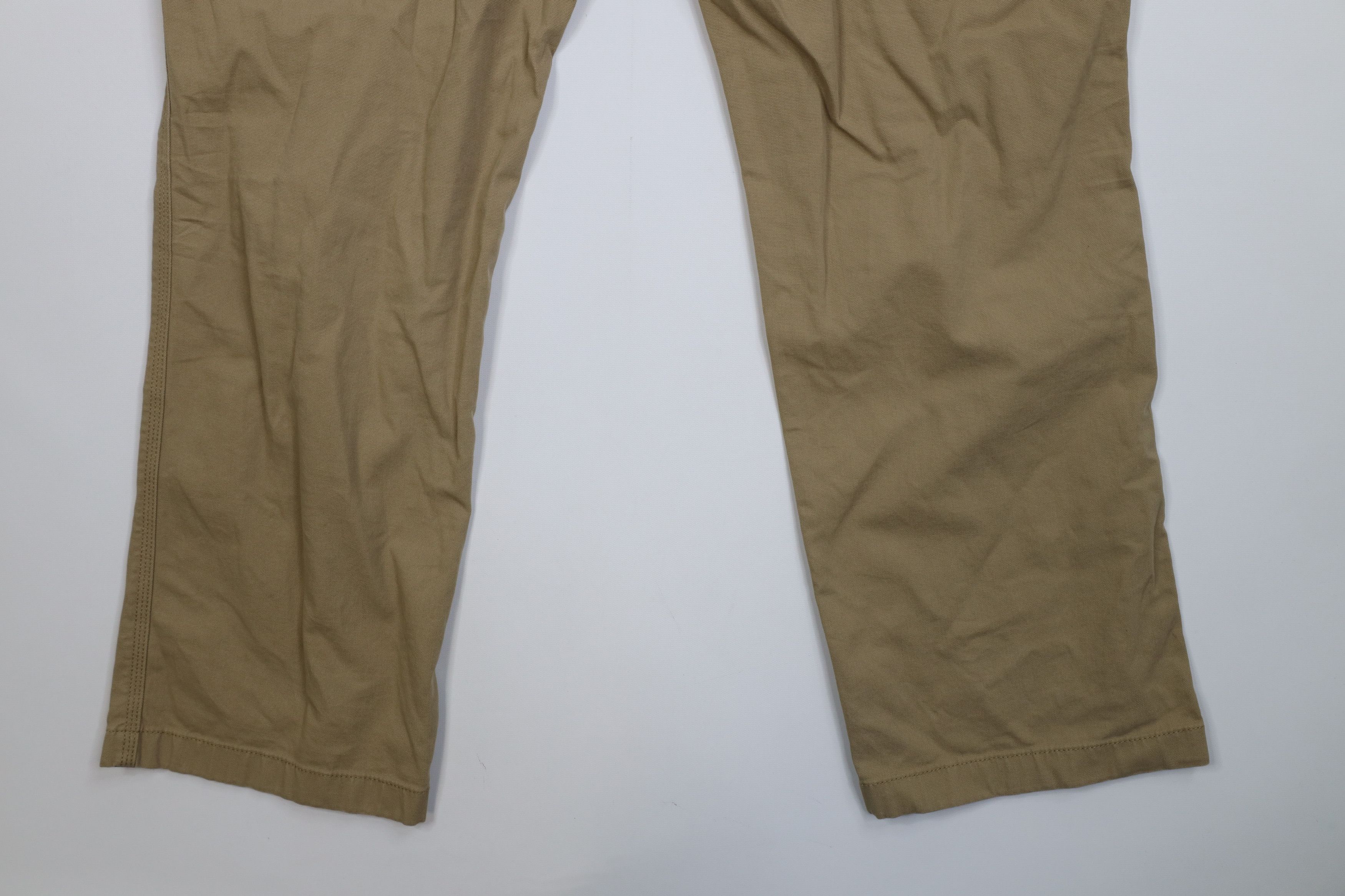 Carhartt Vintage Y2K Carhartt Canvas Wide Leg Dungaree Pants Beige Size US 38 / EU 54 - 14 Thumbnail