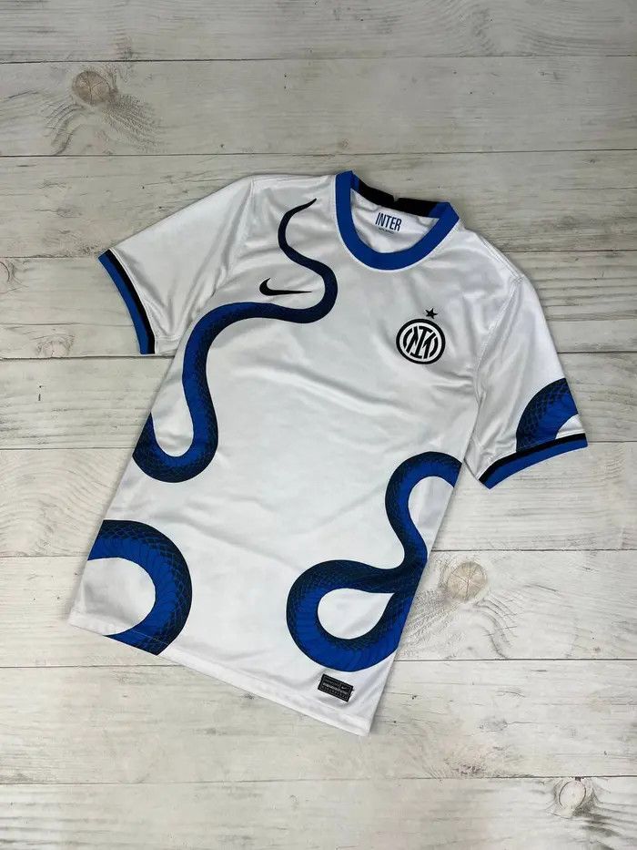 Nike Nike Inter Milan 2021 2022 Away Football Shirt Soccer Jersey Size US S / EU 44-46 / 1 - 1 Thumbnail