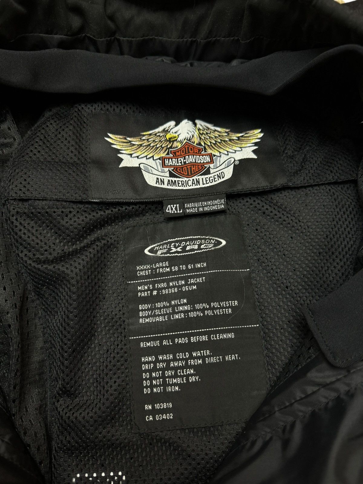 Harley Davidson Brand New Harley Davidson FXRG motocycle armor Size 4XL Size US XXL / EU 58 / 5 - 3 Thumbnail