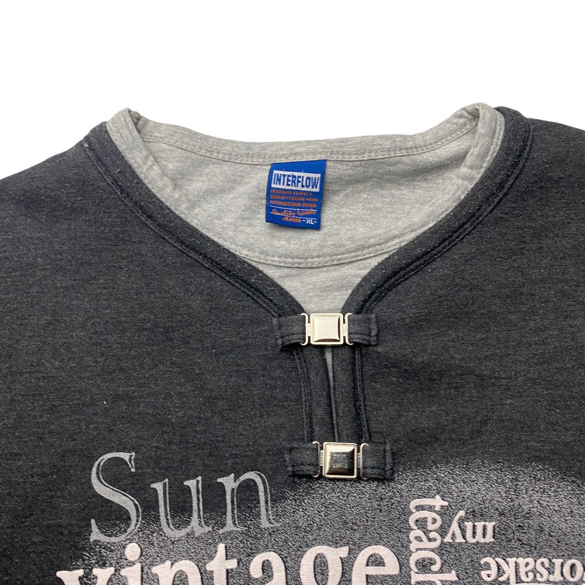Hysteric Glamour 2000's Interflow Double Layer Poem Bondage Sweatshirt Size US XL / EU 56 / 4 - 3 Thumbnail