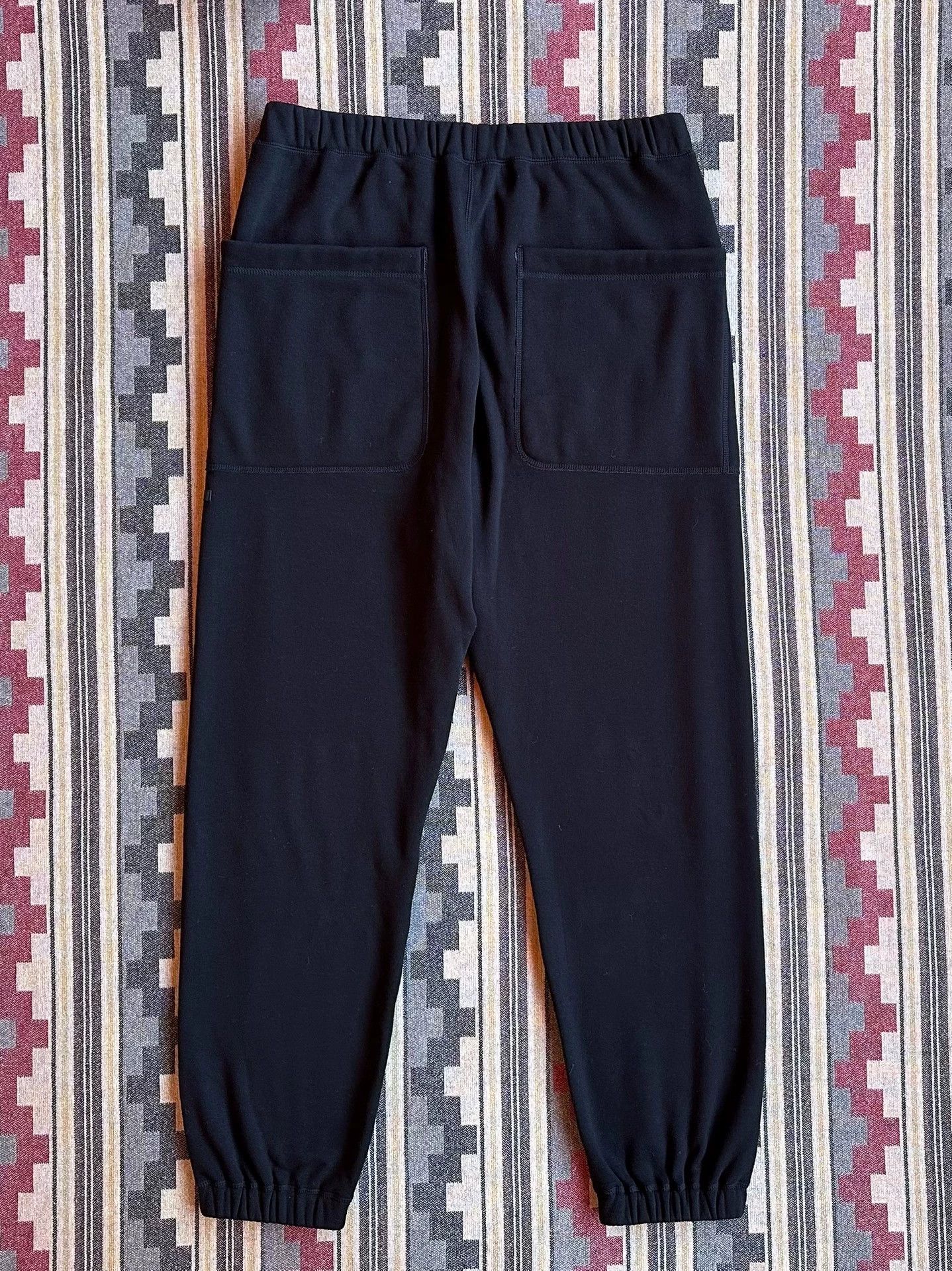 N.Hoolywood N.HOOLYWOOD Men's Fleece Relaxed Cuffed Track Pants Size US 32 / EU 48 - 2 Thumbnail