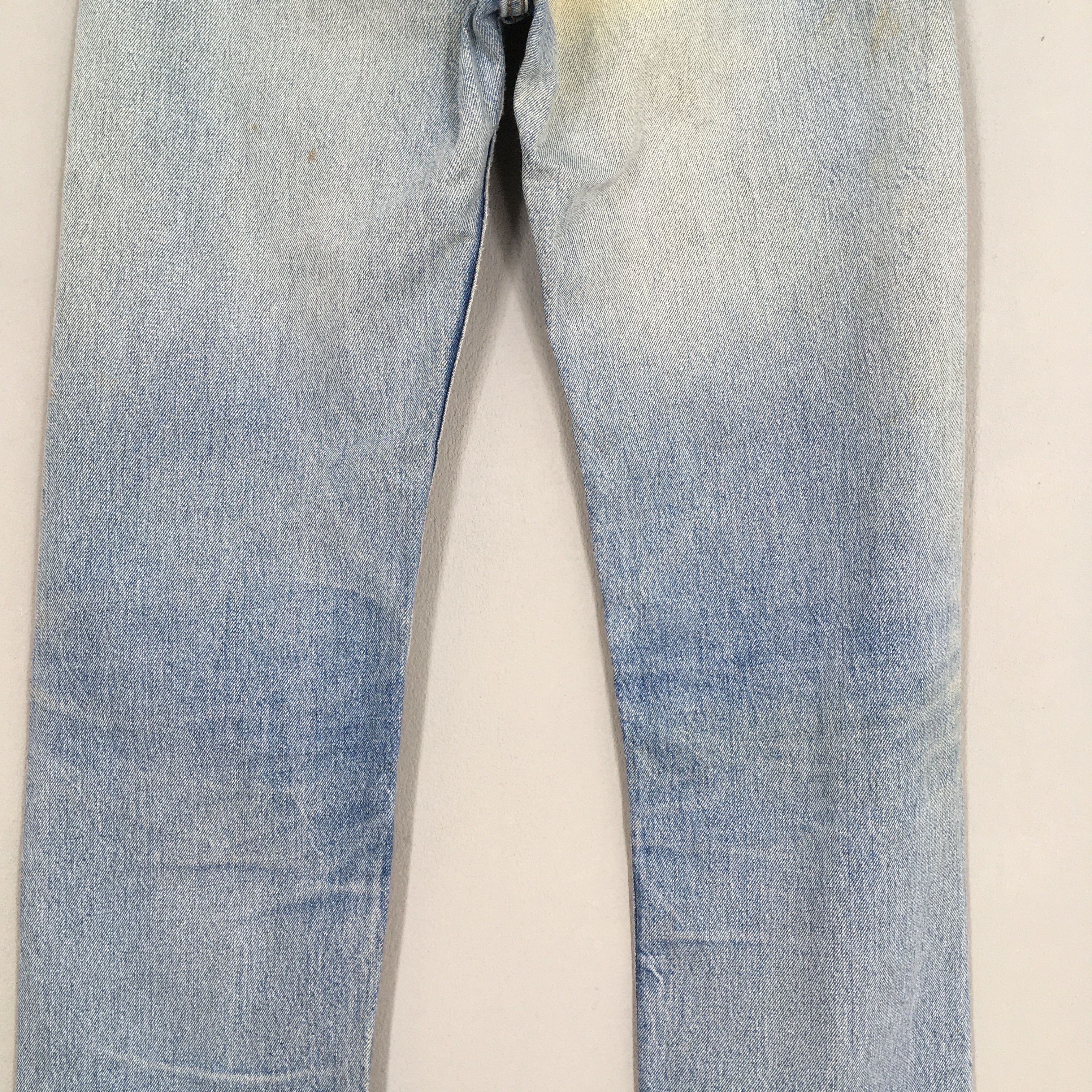 Levi's Size 31x29 Vintage 90s Levi's 501 Distressed Jeans S1679 Size US 31 - 12 Thumbnail