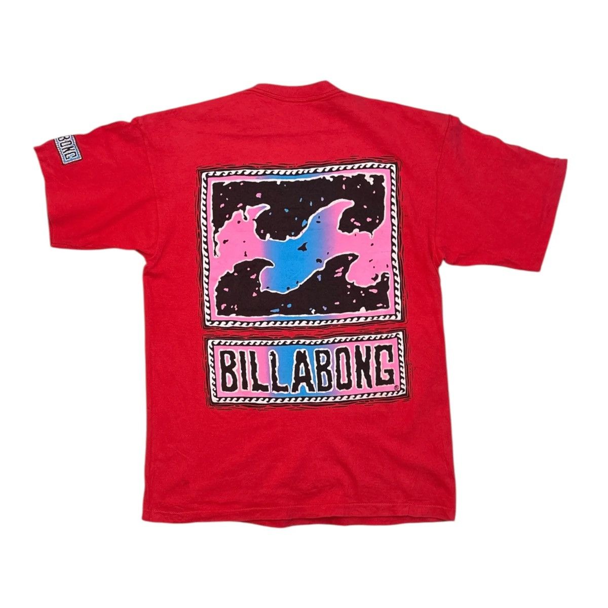 Billabong Vintage 80s Billabong Tee Size US M / EU 48-50 / 2 - 2 Thumbnail