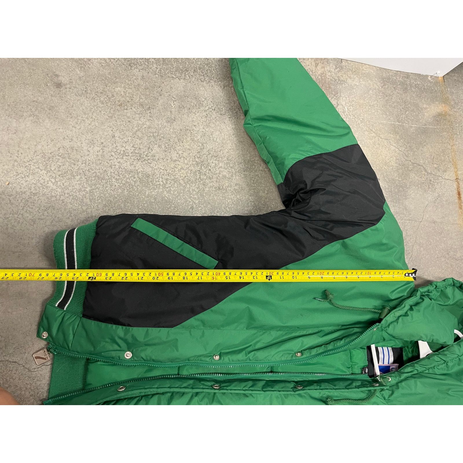 Logo 7 Vtg New York Jets Logo 7 Puffer Winter Jacket medium Size US M / EU 48-50 / 2 - 3 Thumbnail