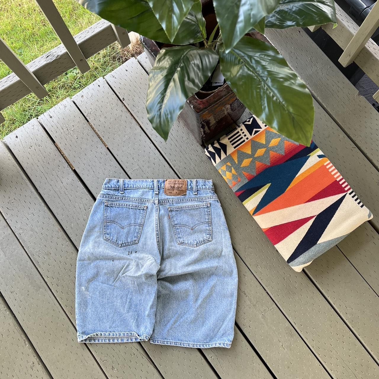 Levi's × Vintage Vintage Levi’s shorts denim distressed Size US 30 / EU 46 - 1 Thumbnail