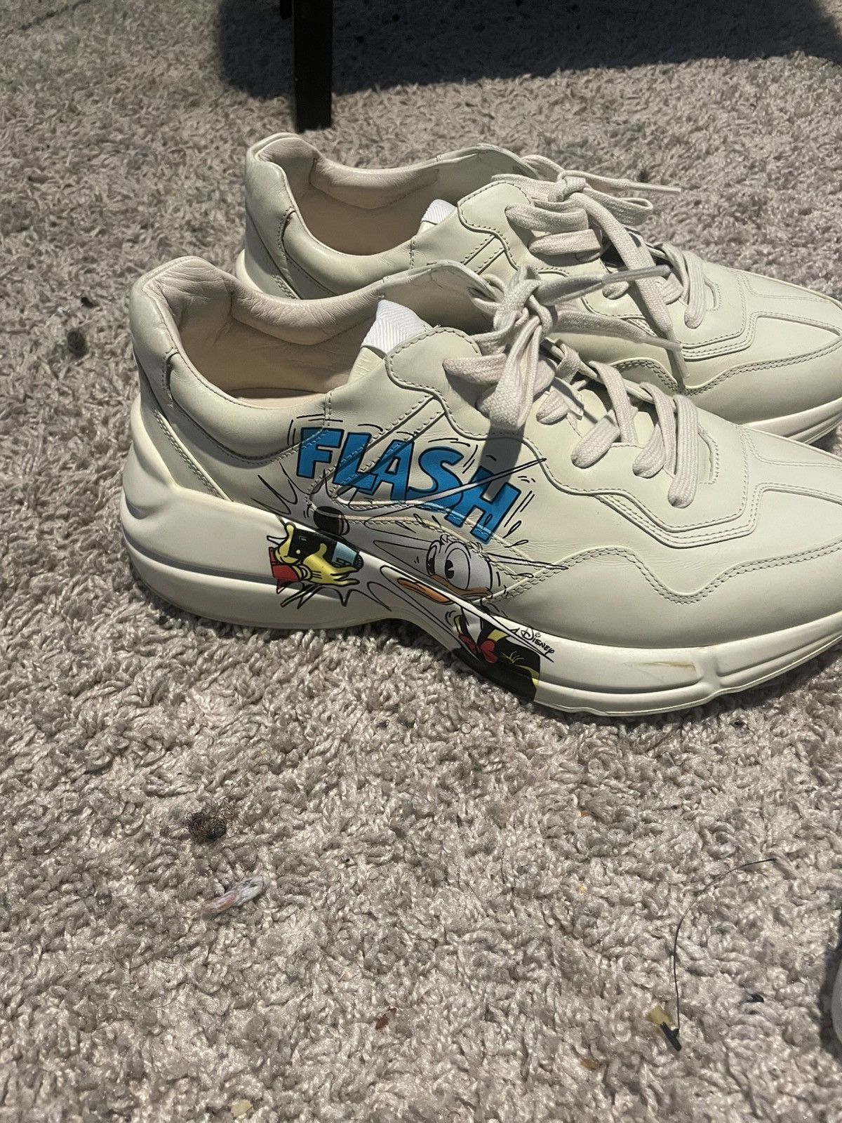 Gucci Disney X Gucci Rhyton ‘Donald Duck’ Size US 7.5 / EU 40-41 - 1 Thumbnail