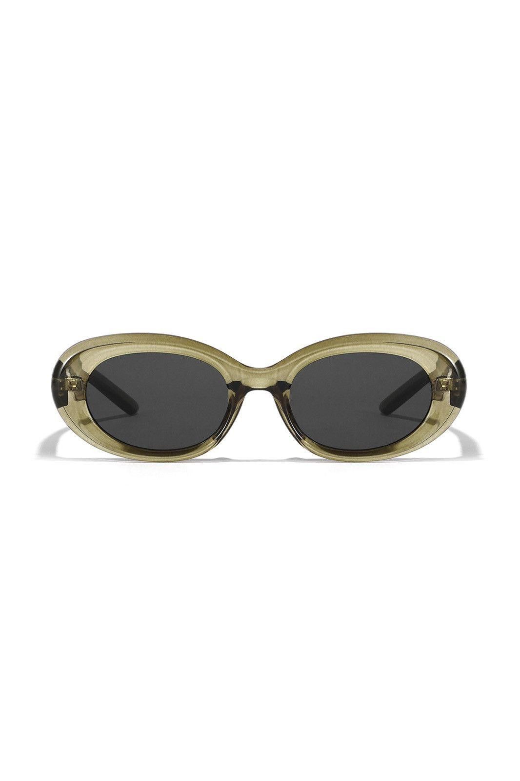 Japanese Brand Vtg Y2k Avant Garde Small Oval Sunglasses Black Unisex OS Size ONE SIZE - 5 Thumbnail