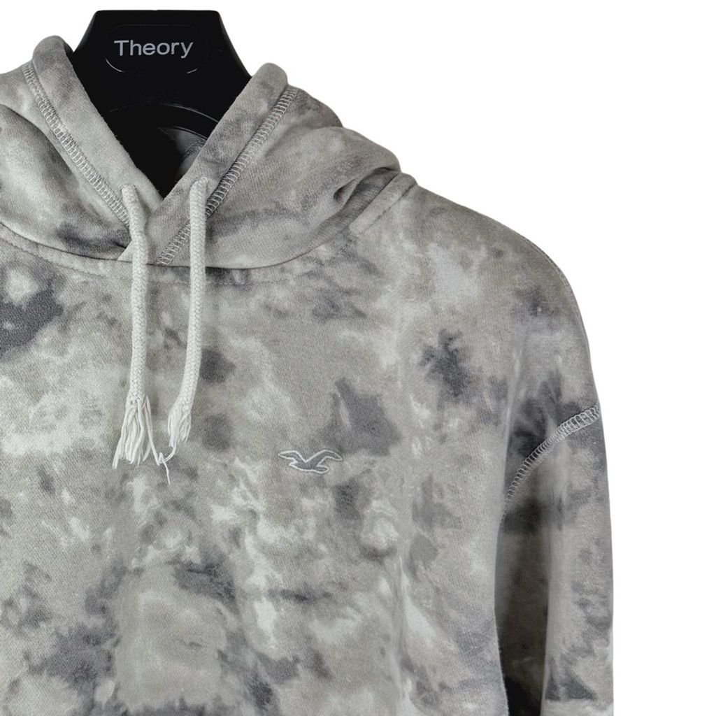 Hollister HOLLISTER Men's Grey Tie-Dye Camouflage Hoodie Size XS Size US XS / EU 42 / 0 - 2 Thumbnail