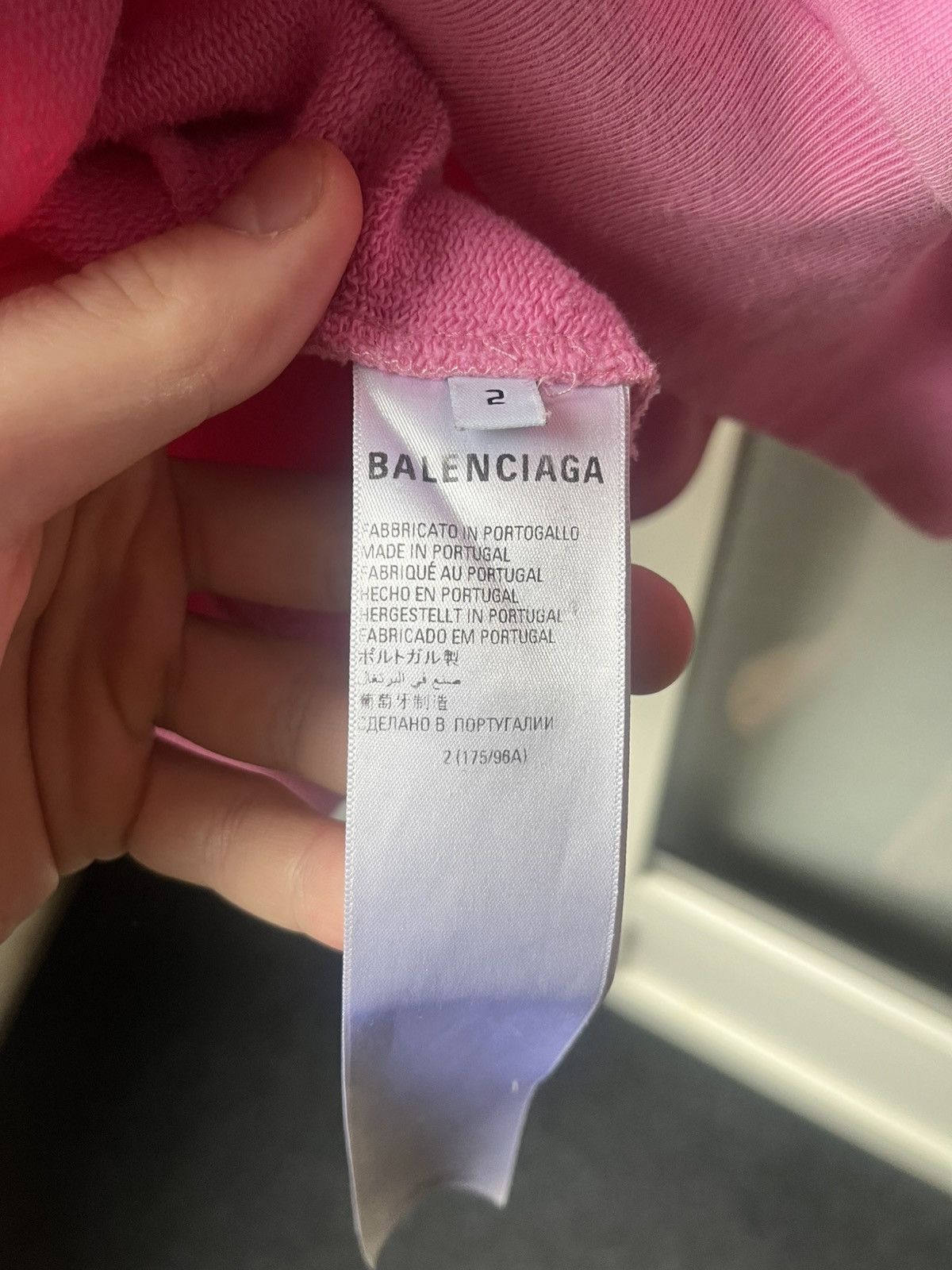 Balenciaga Balenciaga pink polo Size US L / EU 52-54 / 3 - 4 Thumbnail